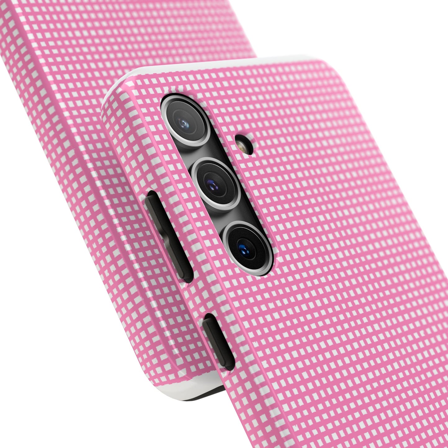 Chipper Check Pink Phone Case