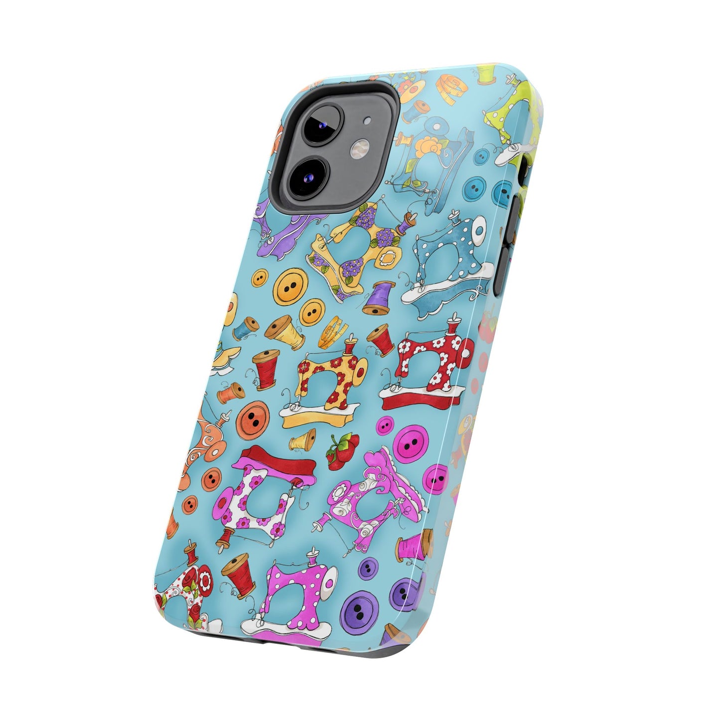 Sew Assorted Turquoise Phone Case