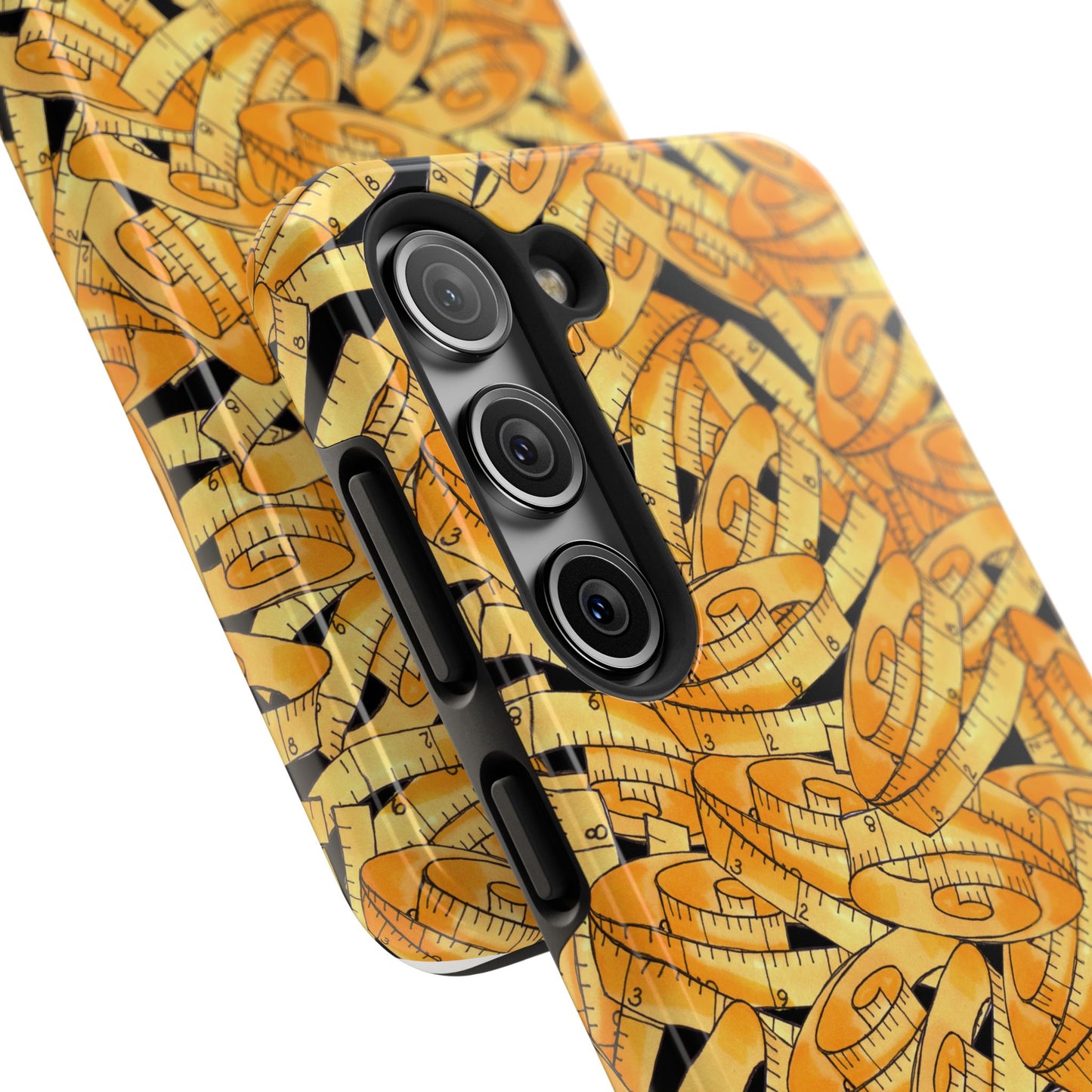 Tape Storm Black / Yellow Phone Case