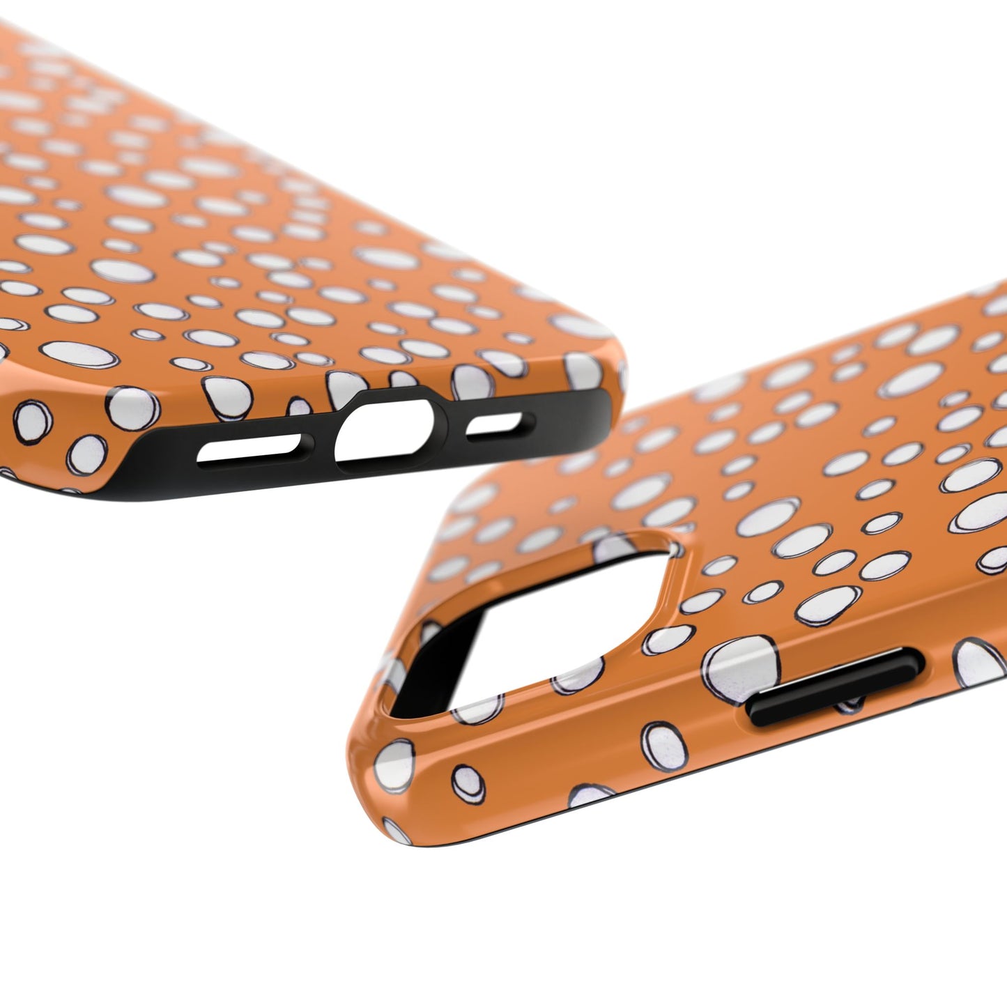 Pot Dots Orange Phone Case