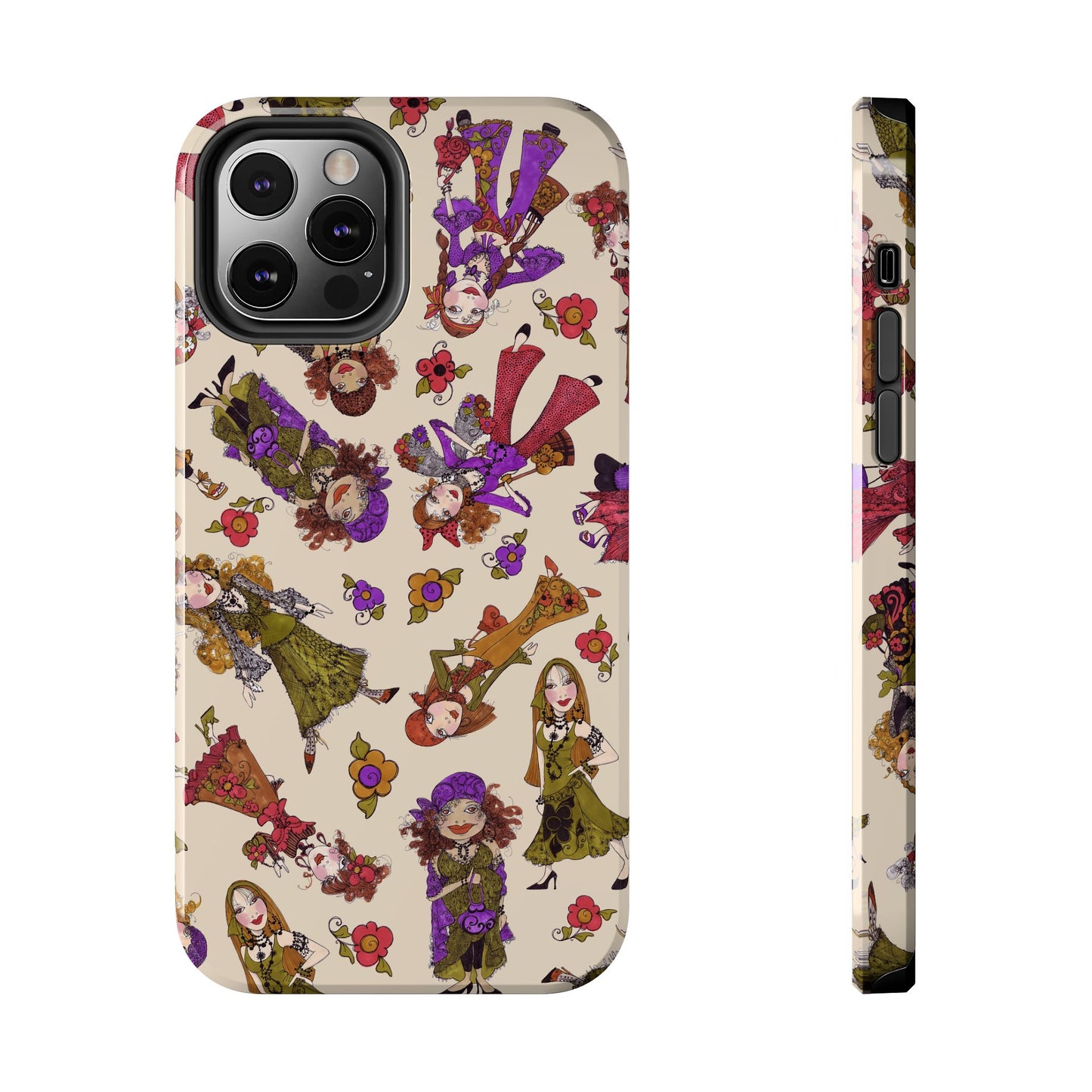 Tossed Gypsies Muslin Phone Case