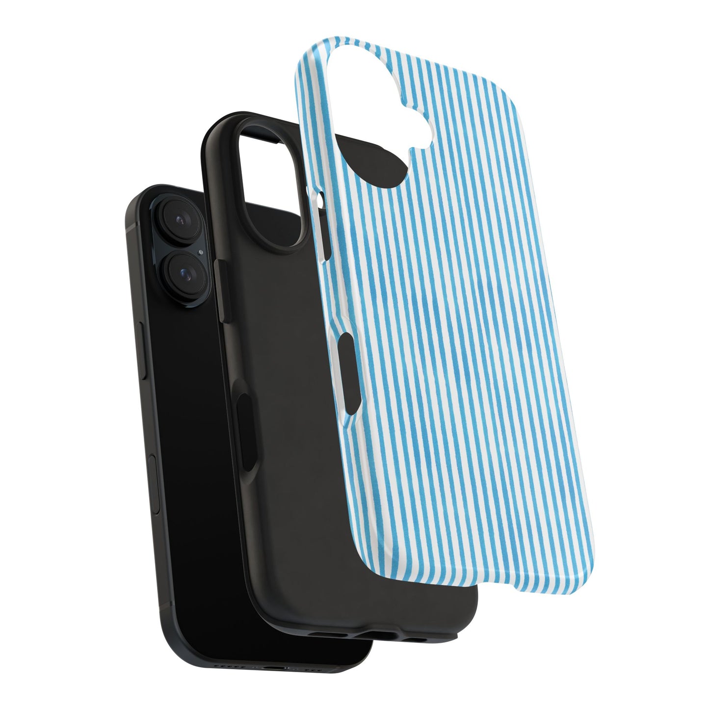 Lazy Stripe Turquoise Phone Case
