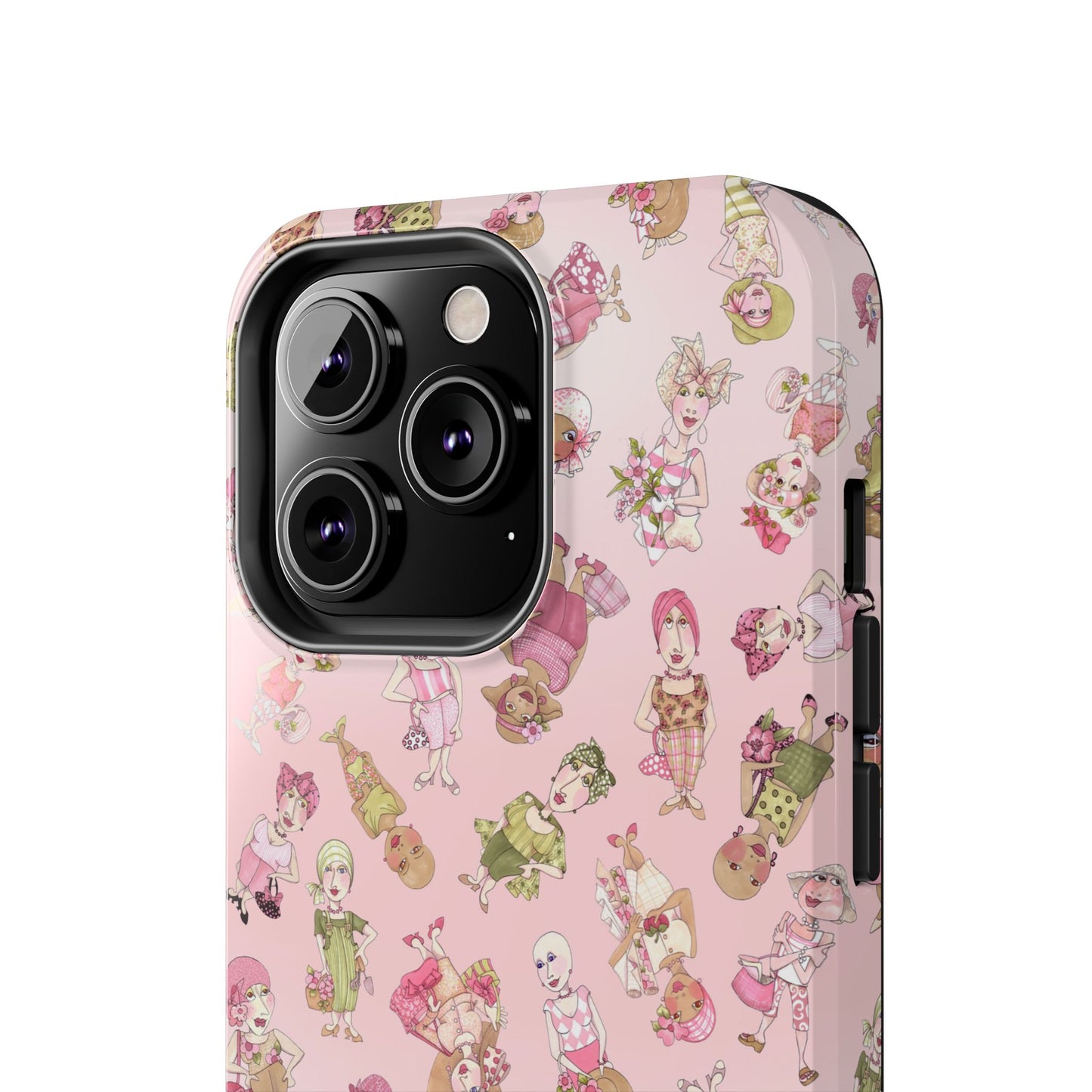 Tossed Ladies Pink Phone Case