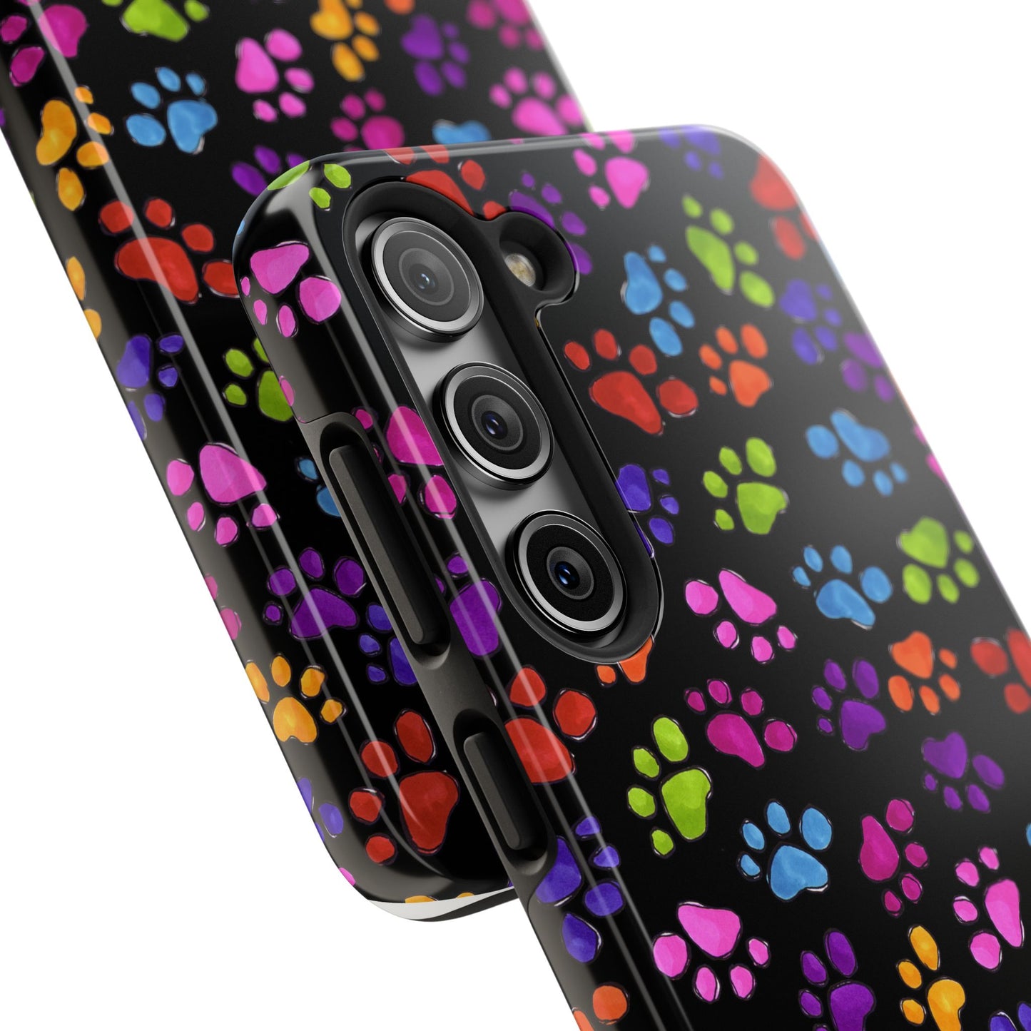 Fancy Paws Black Phone Case