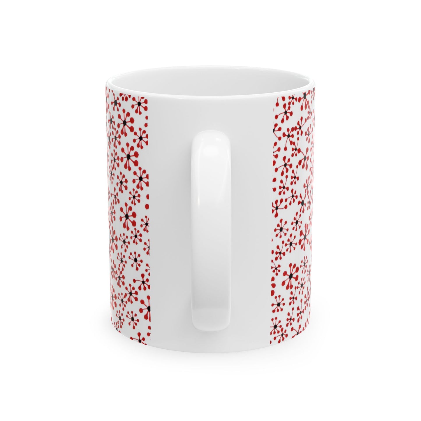 Flock of Red Daisies Cup