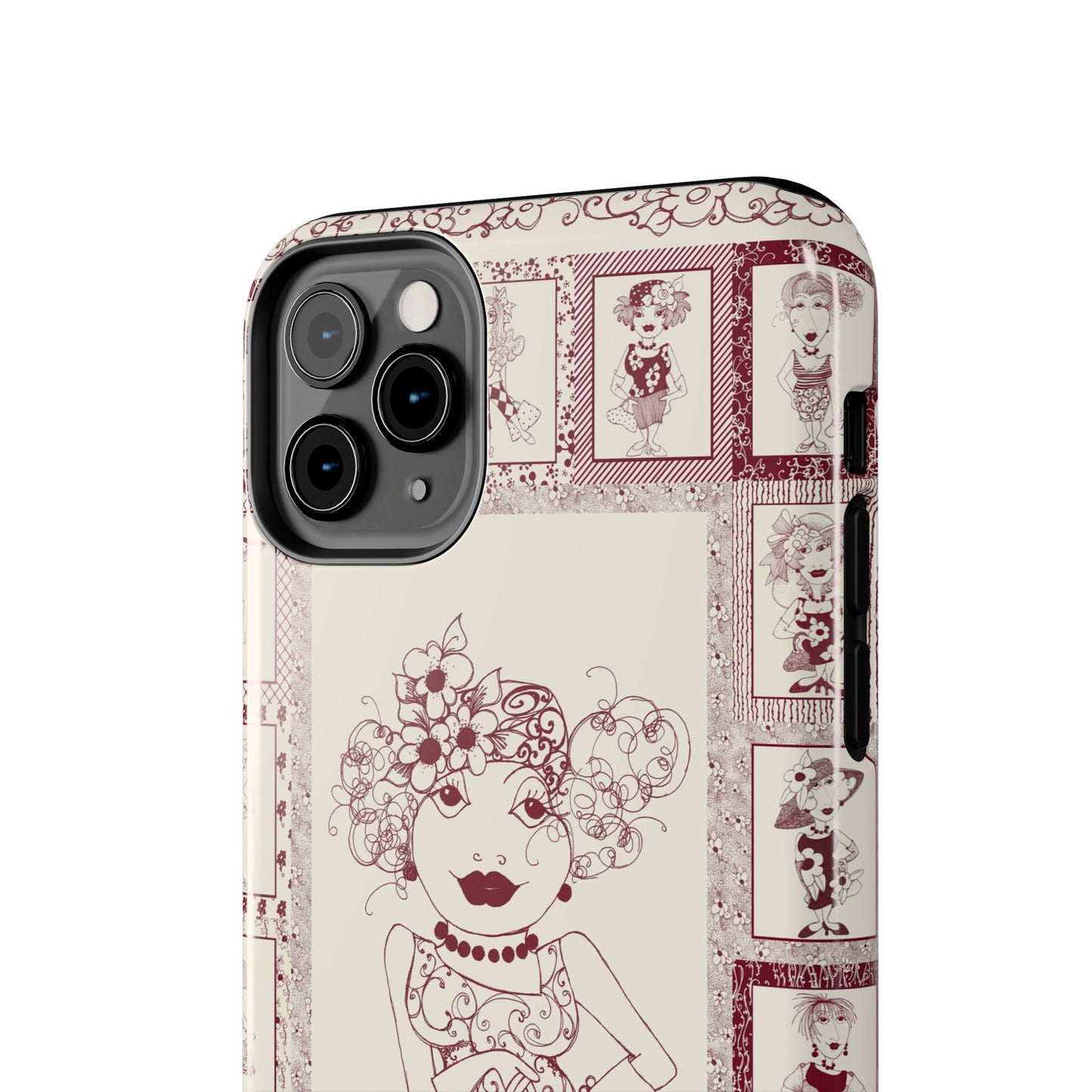 Redheads Portrait Phone Case