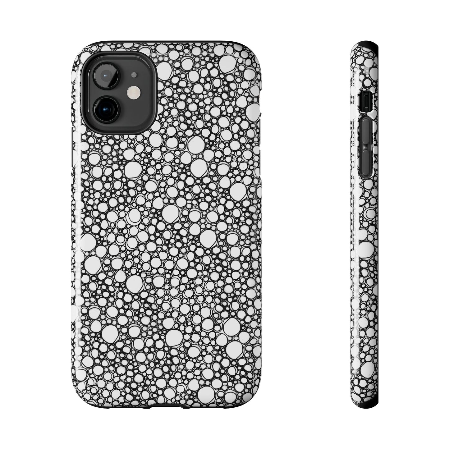 Air Bubbles Black Phone Case