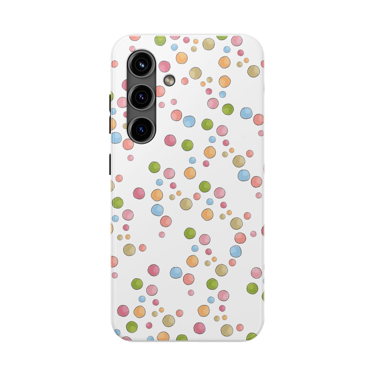 Clown Dots White Phone Case