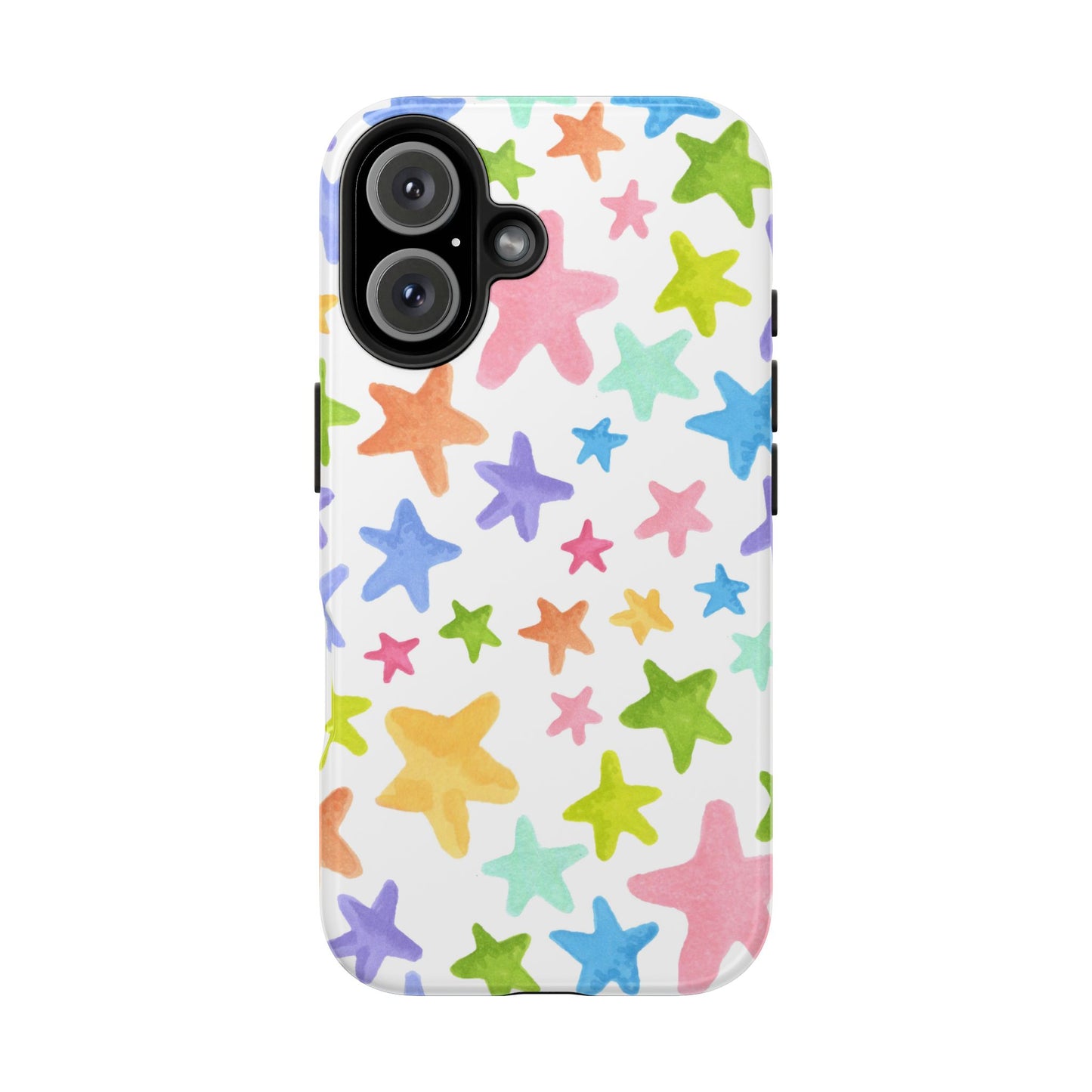 Happy Stars White Phone Case