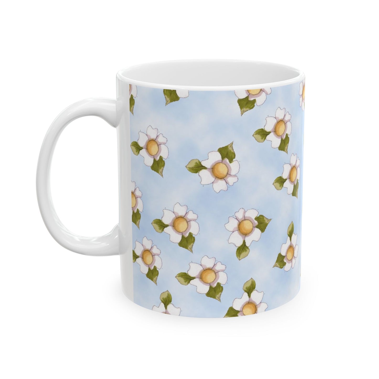 Daisies Blue Sky Cup