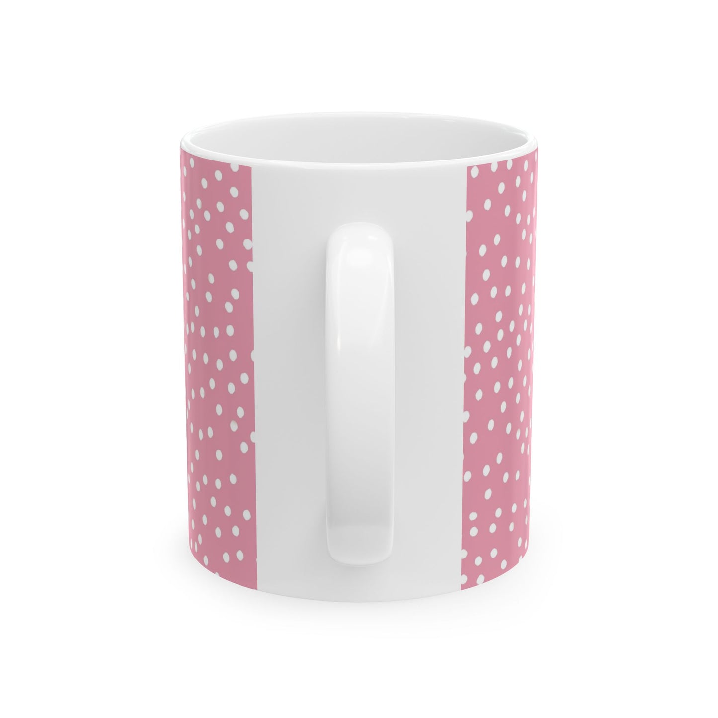 Dottible Pink / White Cup