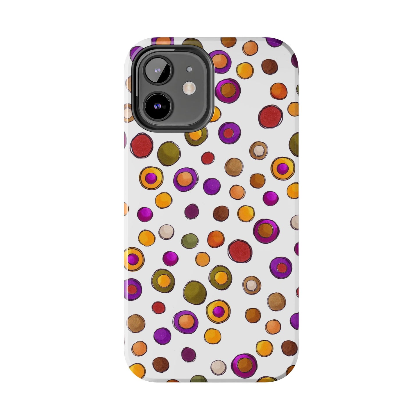 Sesame Dot White Phone Case