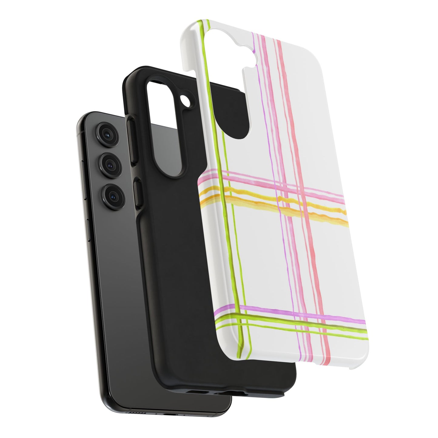Cupcake Plaid Phone Case