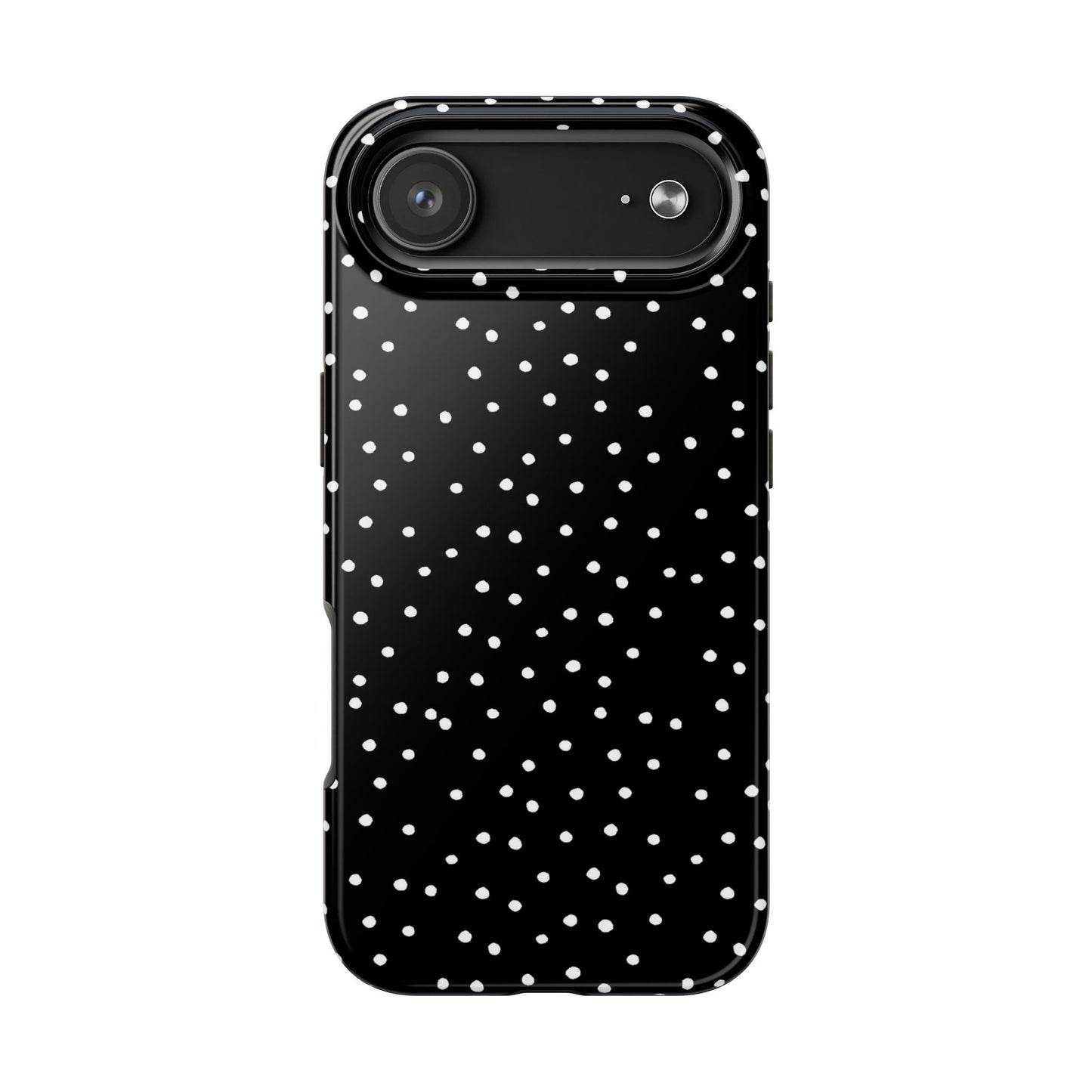 Dinky Dots Black / White Phone Case