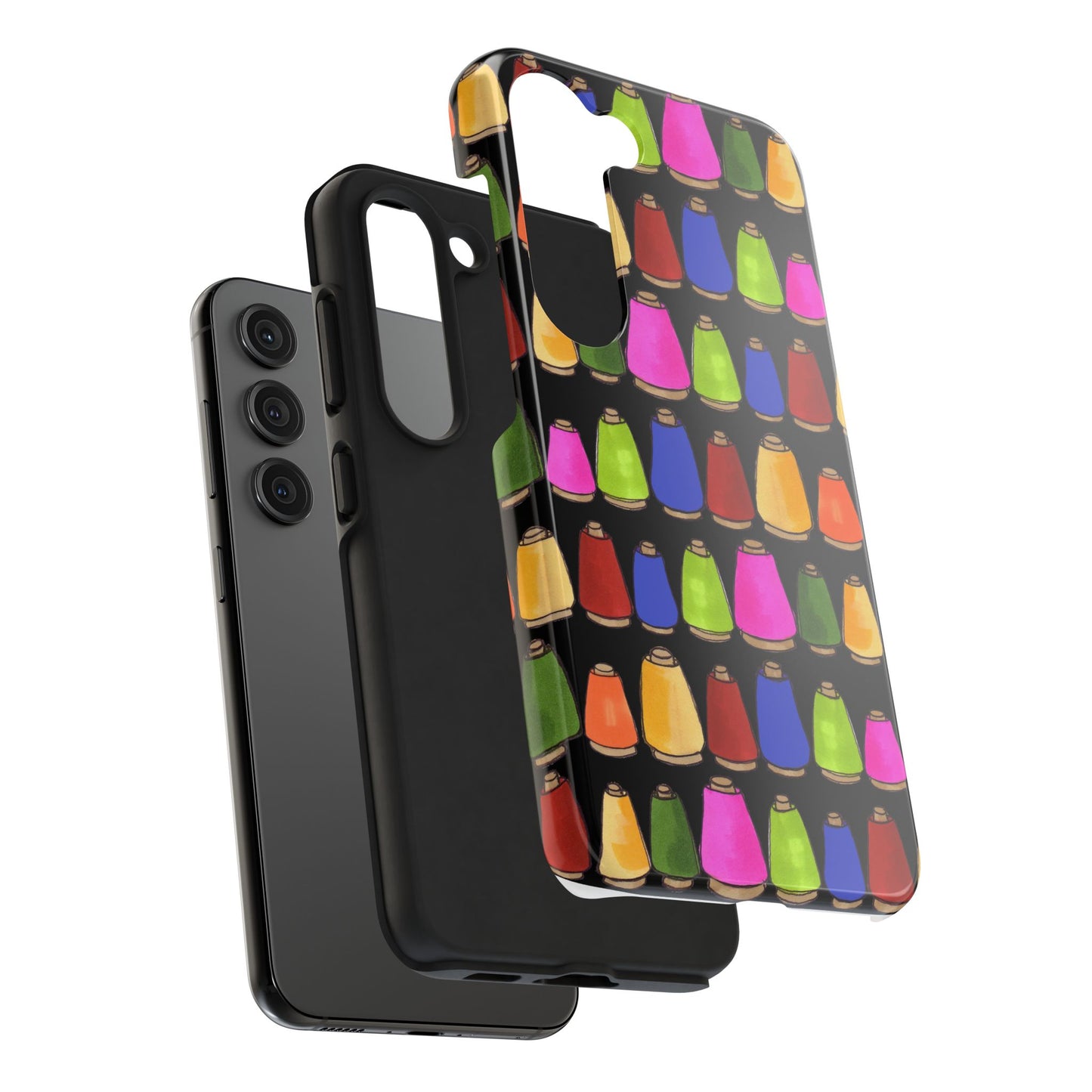 Coneiferous Black / Multi Phone Case