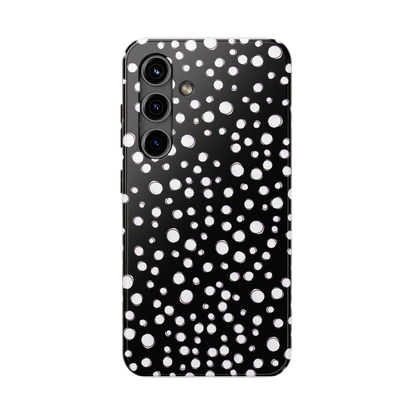 Pot Dots Black Phone Case