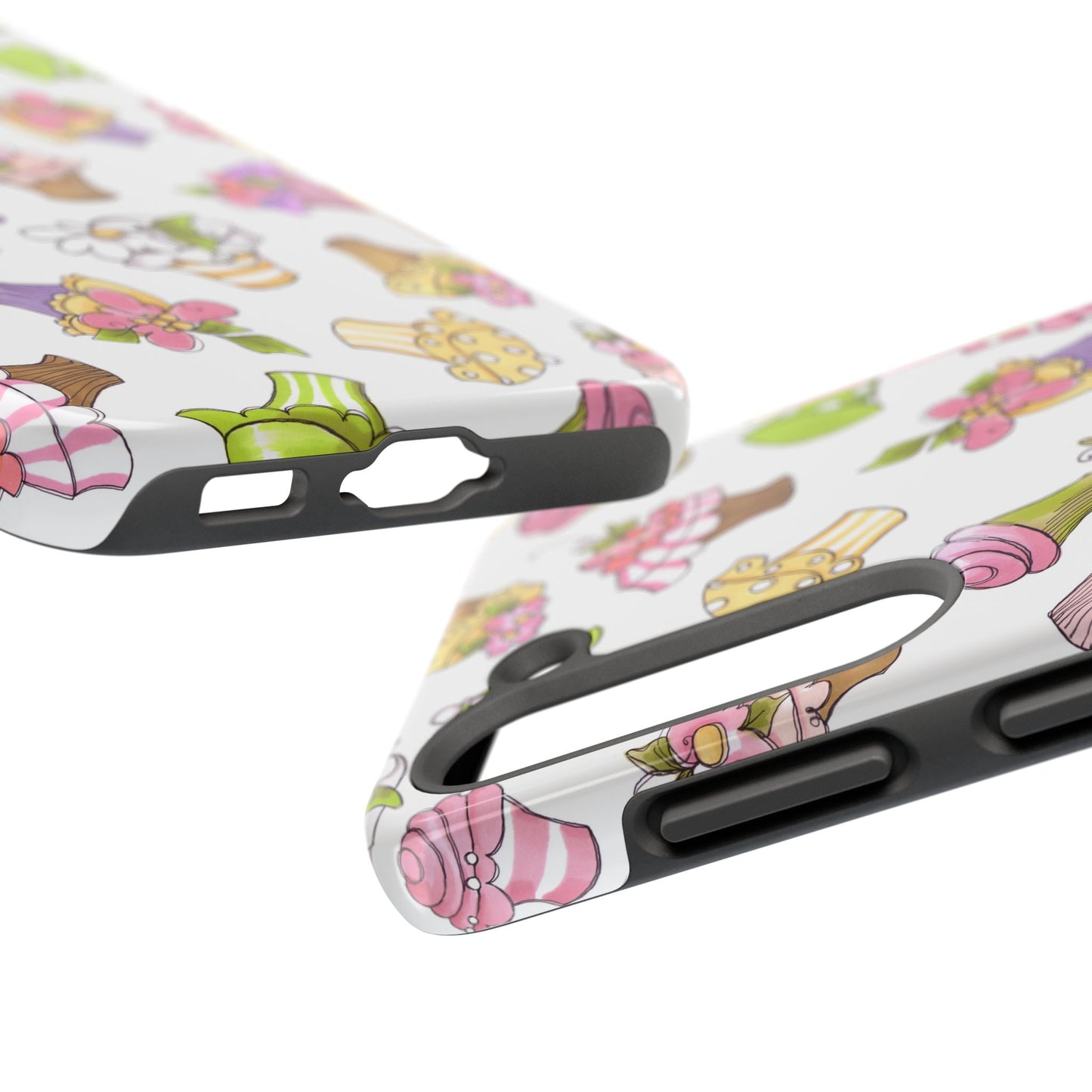 Cupcake Toss White Phone Case