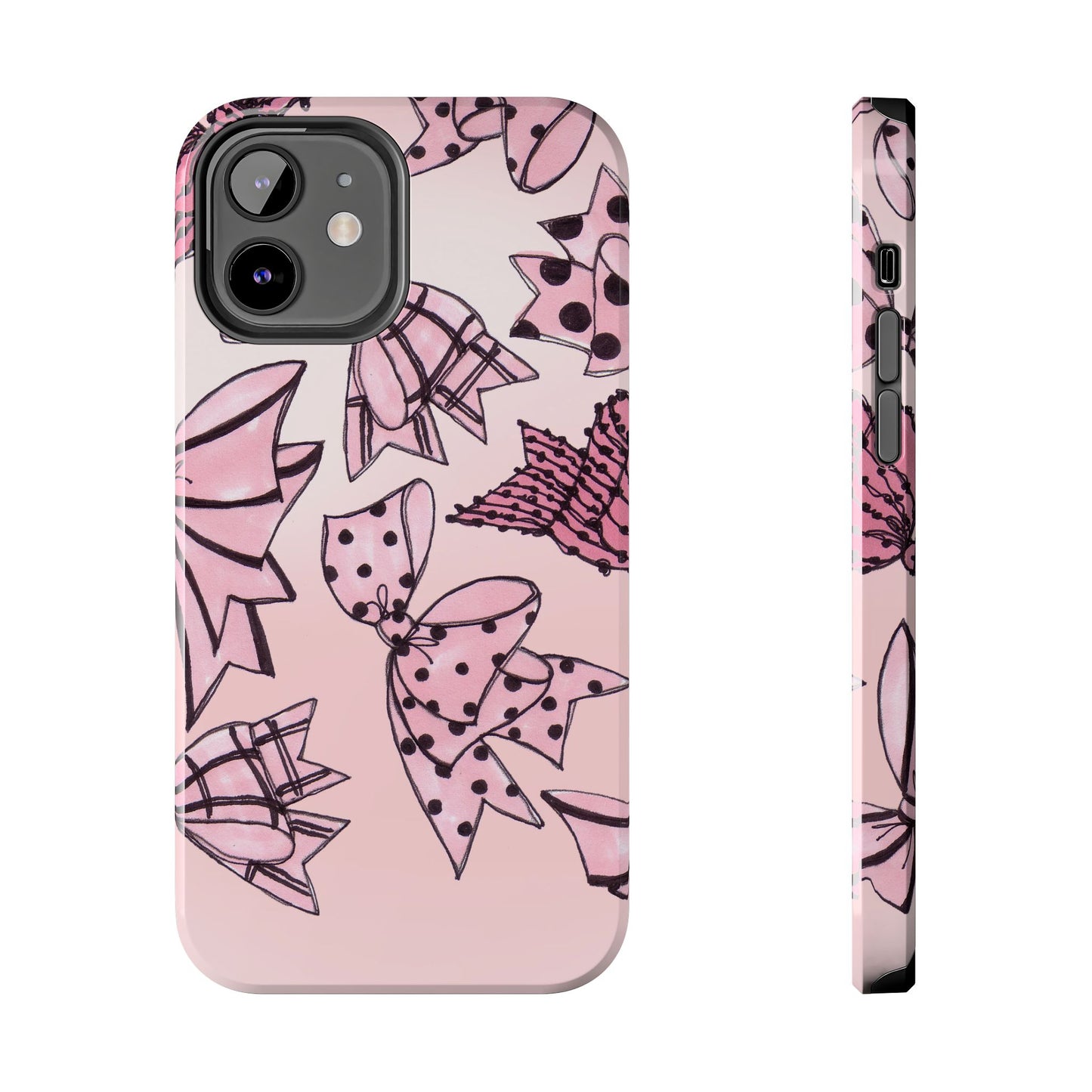 Cat Bows Pink Phone Case