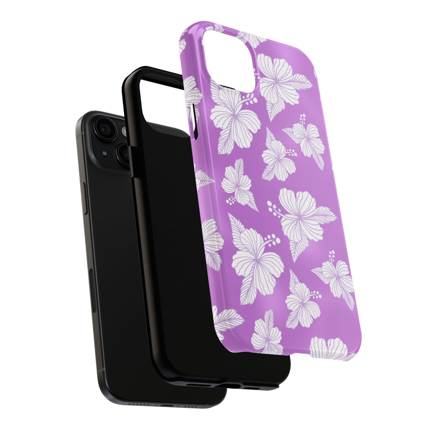 Hibiscus Lilac Phone Case