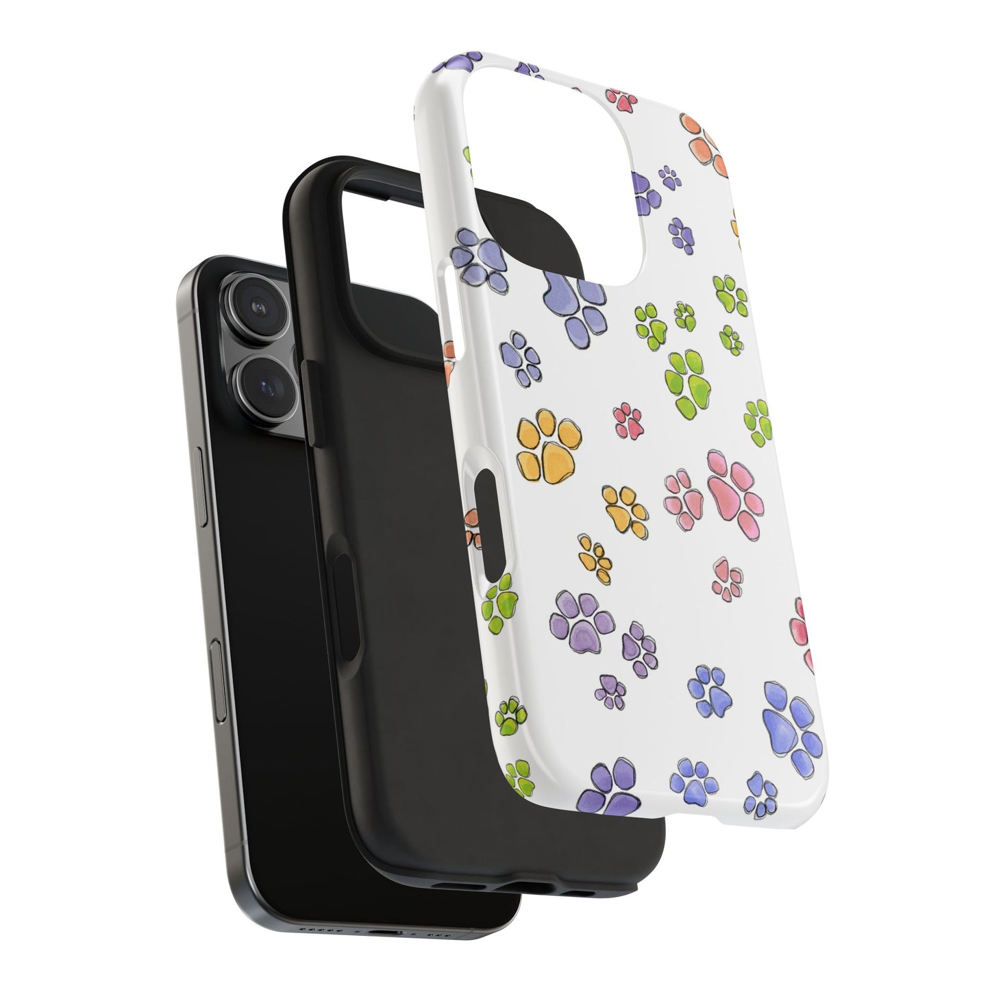 Pastel Paws Phone Case
