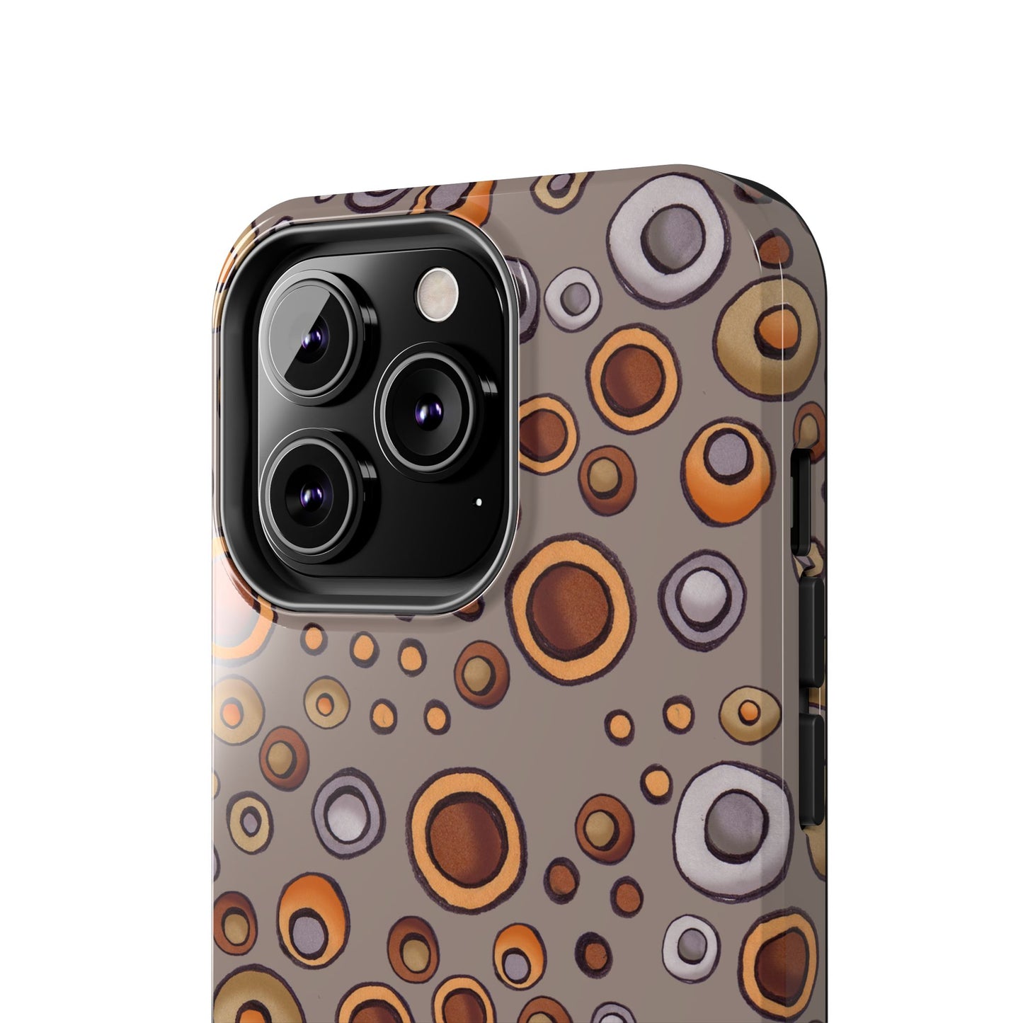 Doggy Dots Gray Phone Case