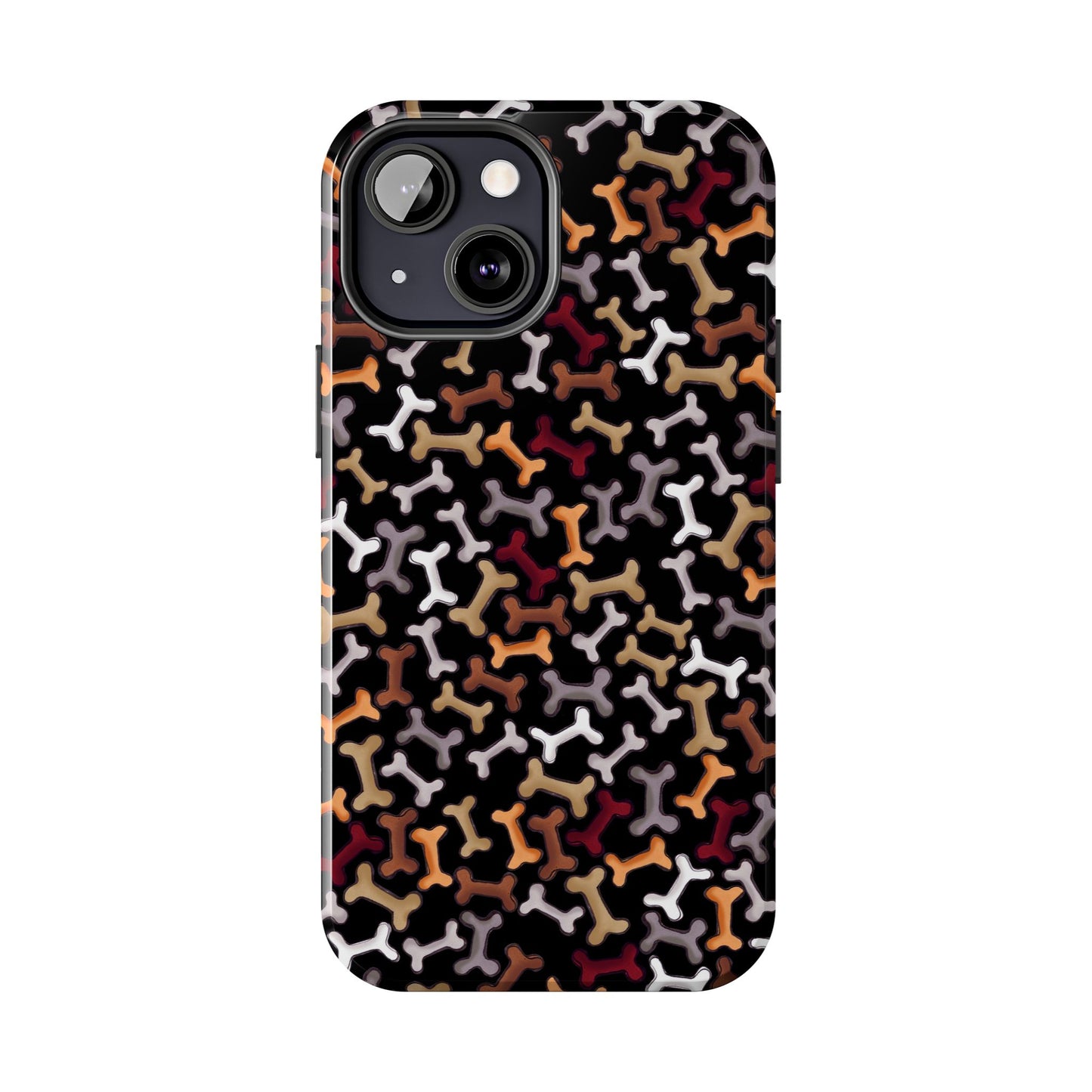 Dog Bones Black Phone Case