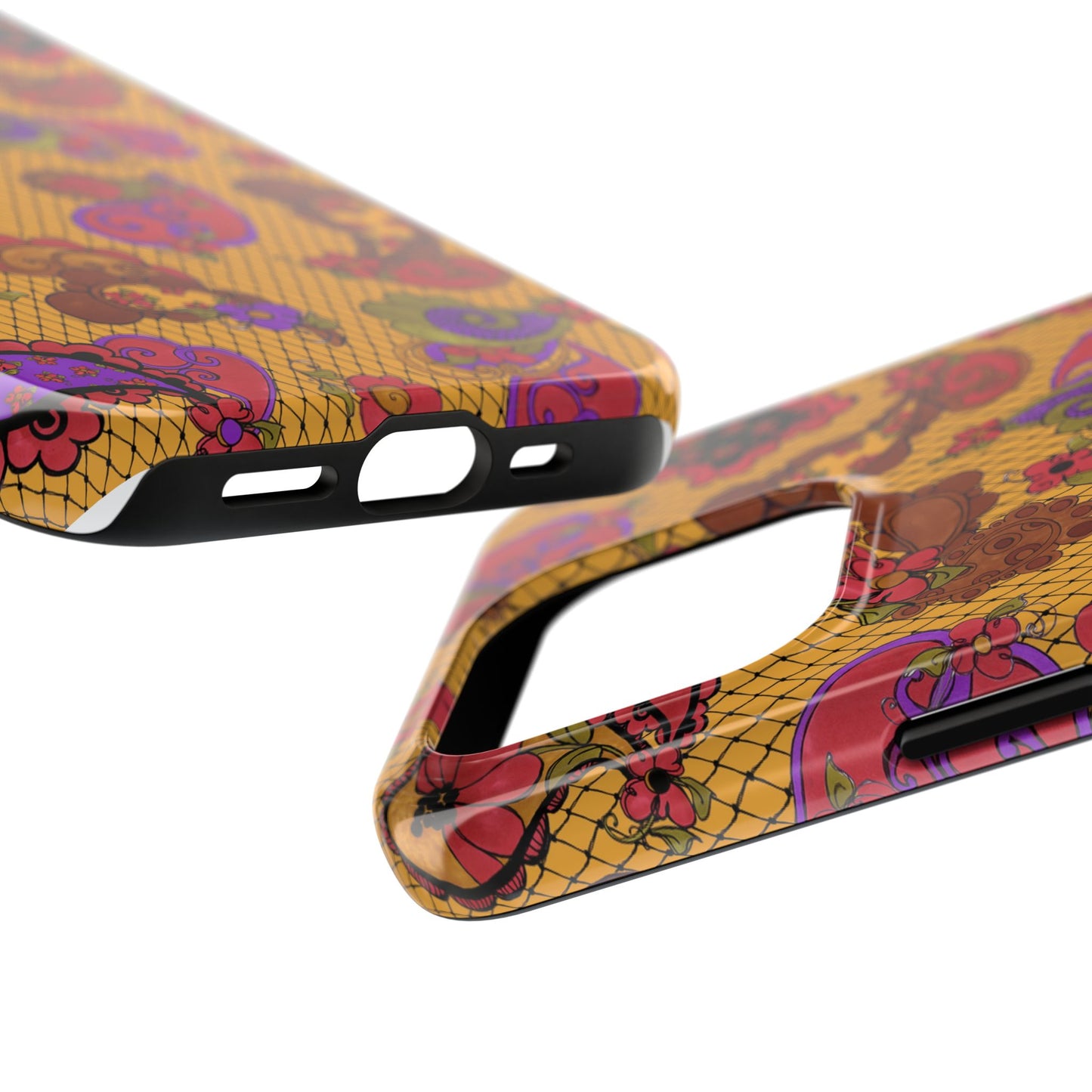 Posie Paisley Gold Phone Case