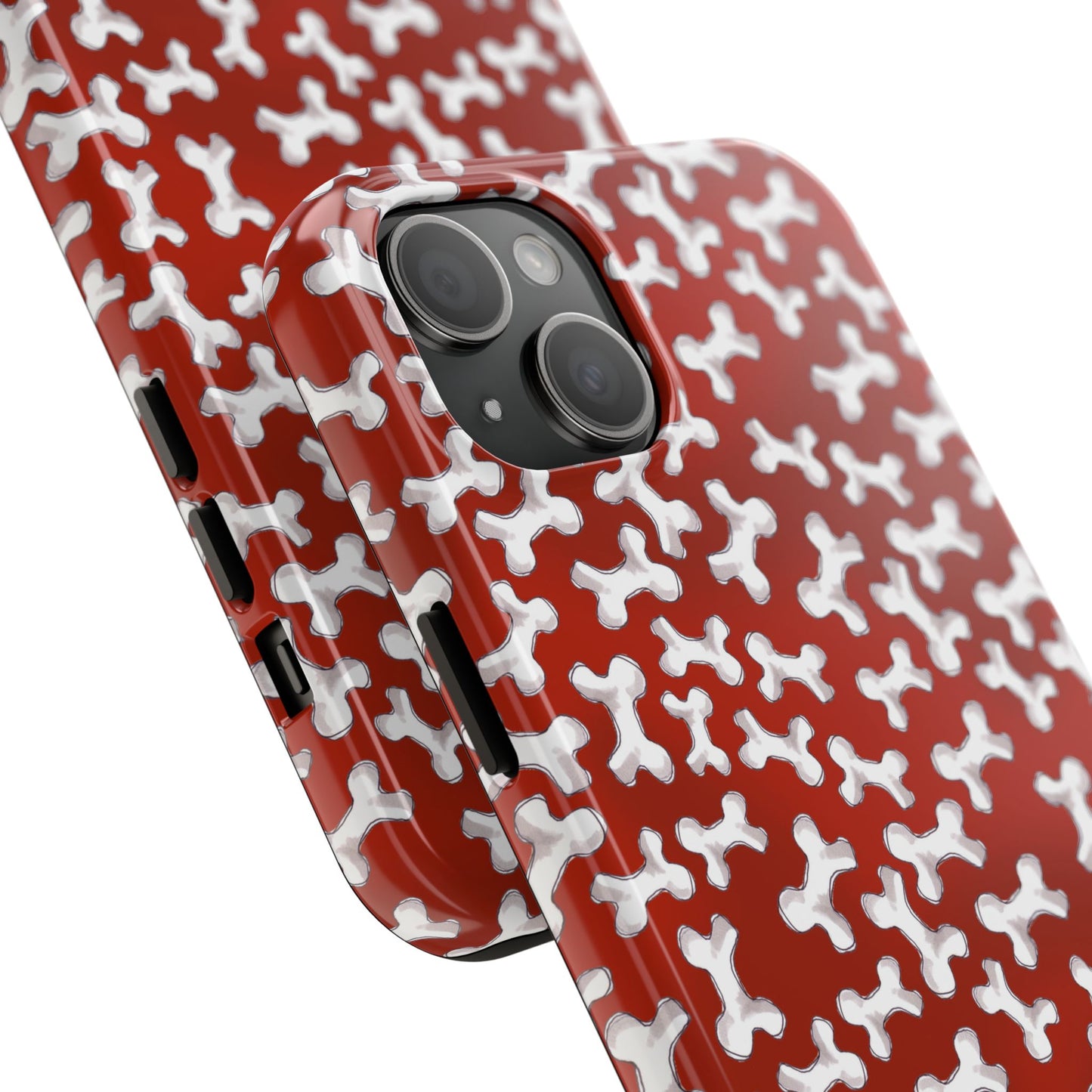 Bones a Lot Red Phone Case