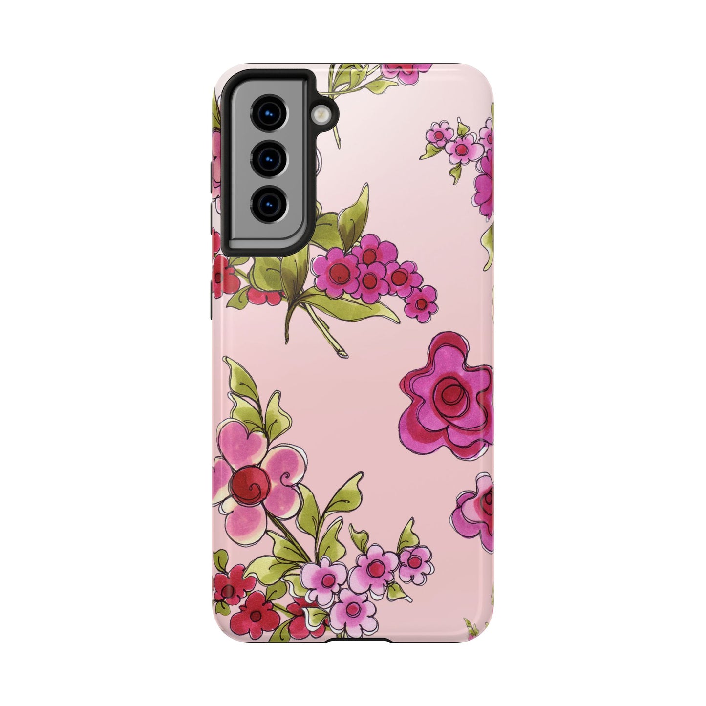 Jumbo Floral Pink Phone Case