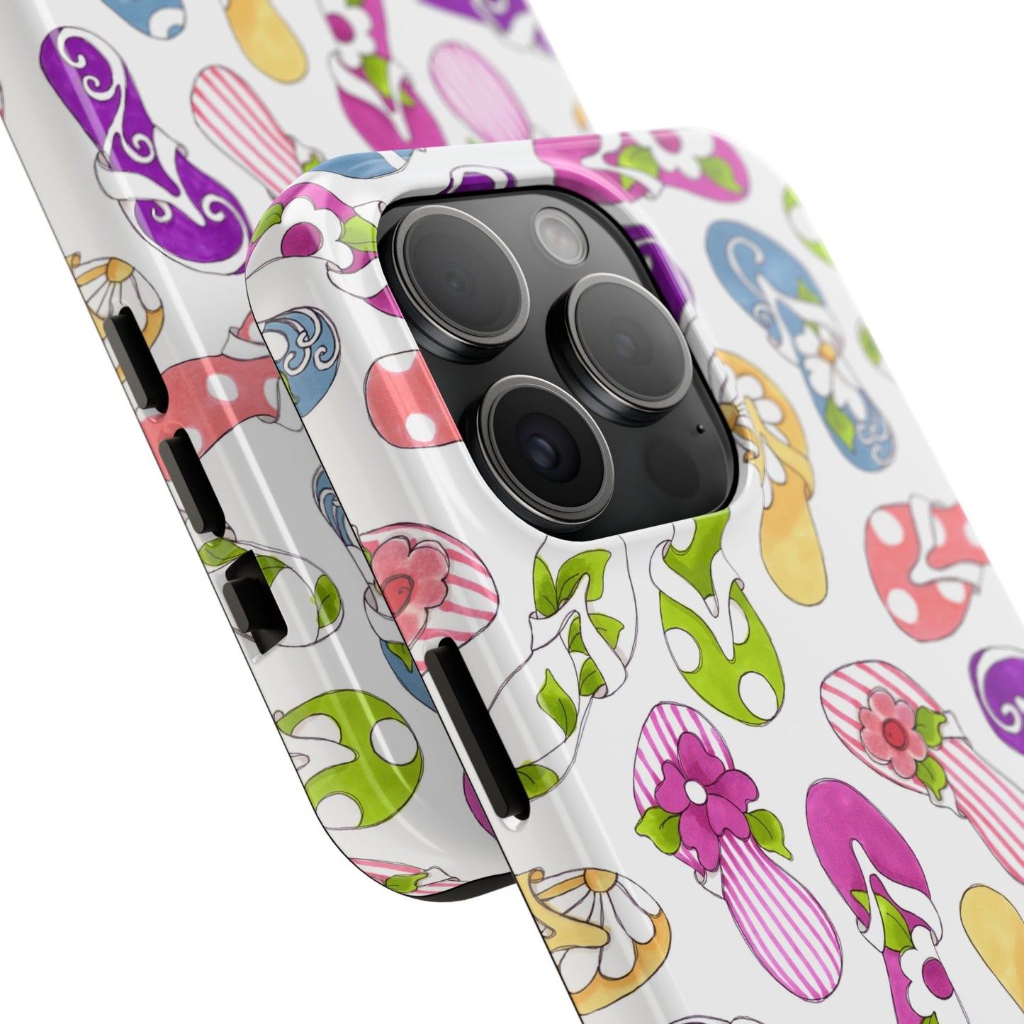 Flip Flops White Phone Case