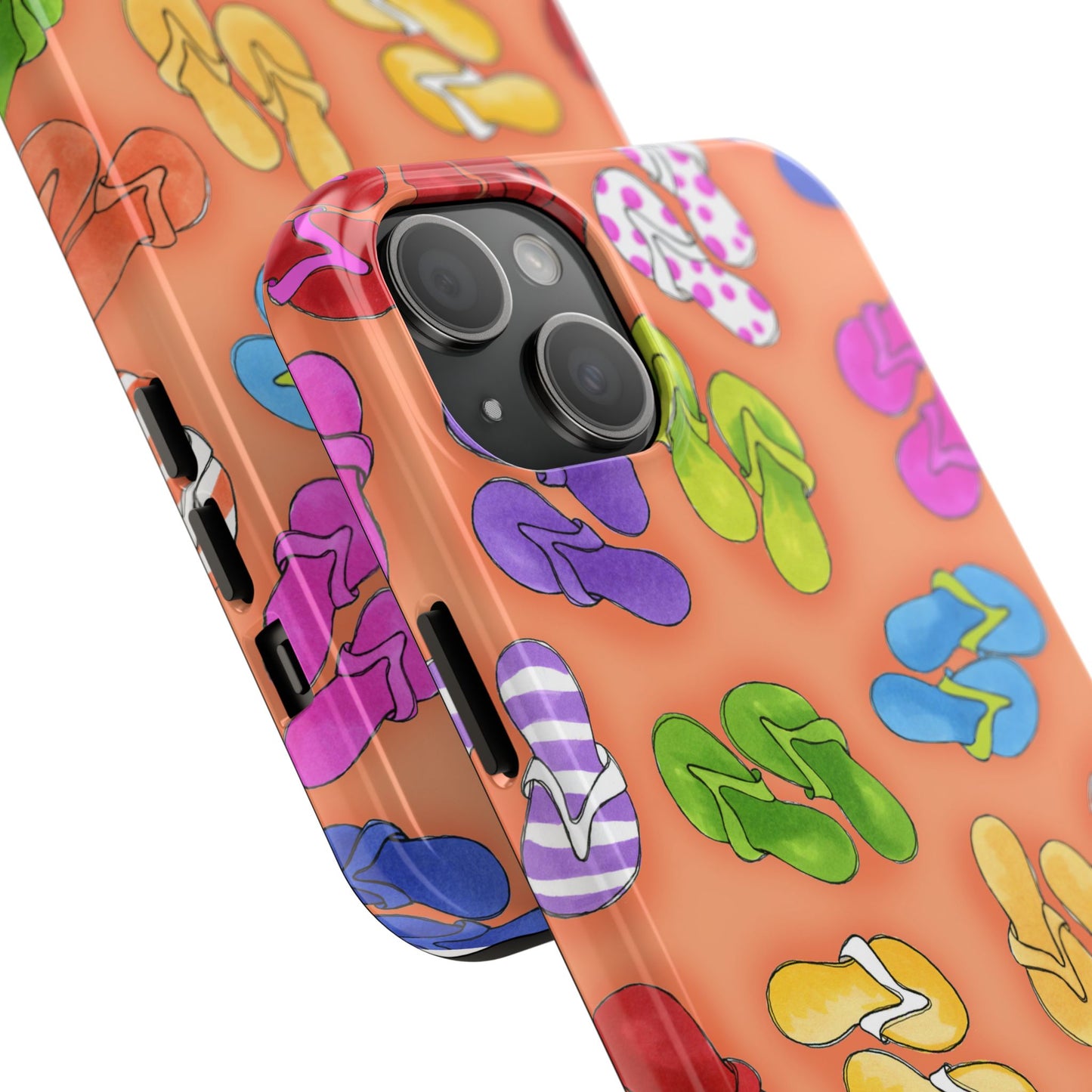 Fun Flops Orange Phone Case