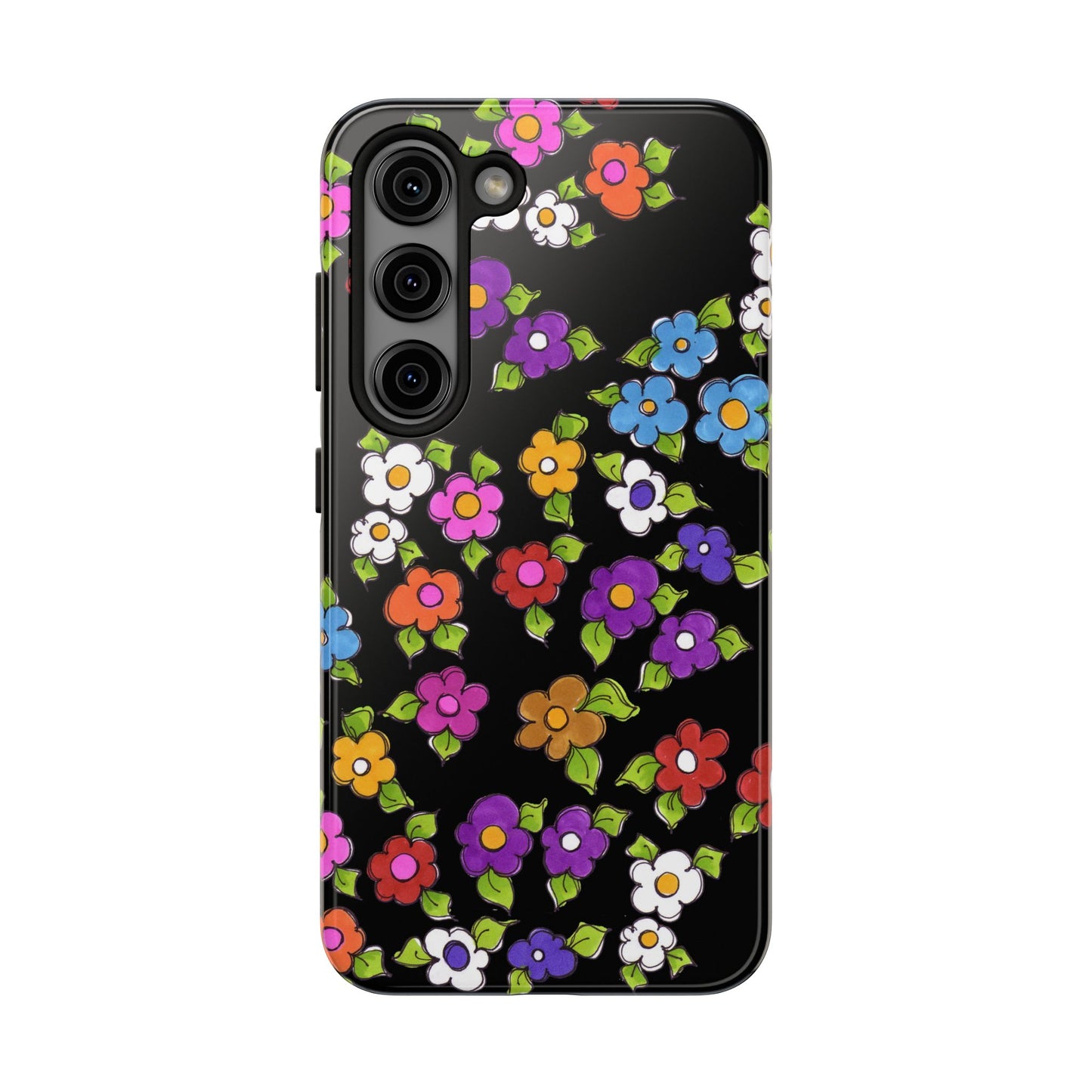 Fancy Dog Daisies Phone Case