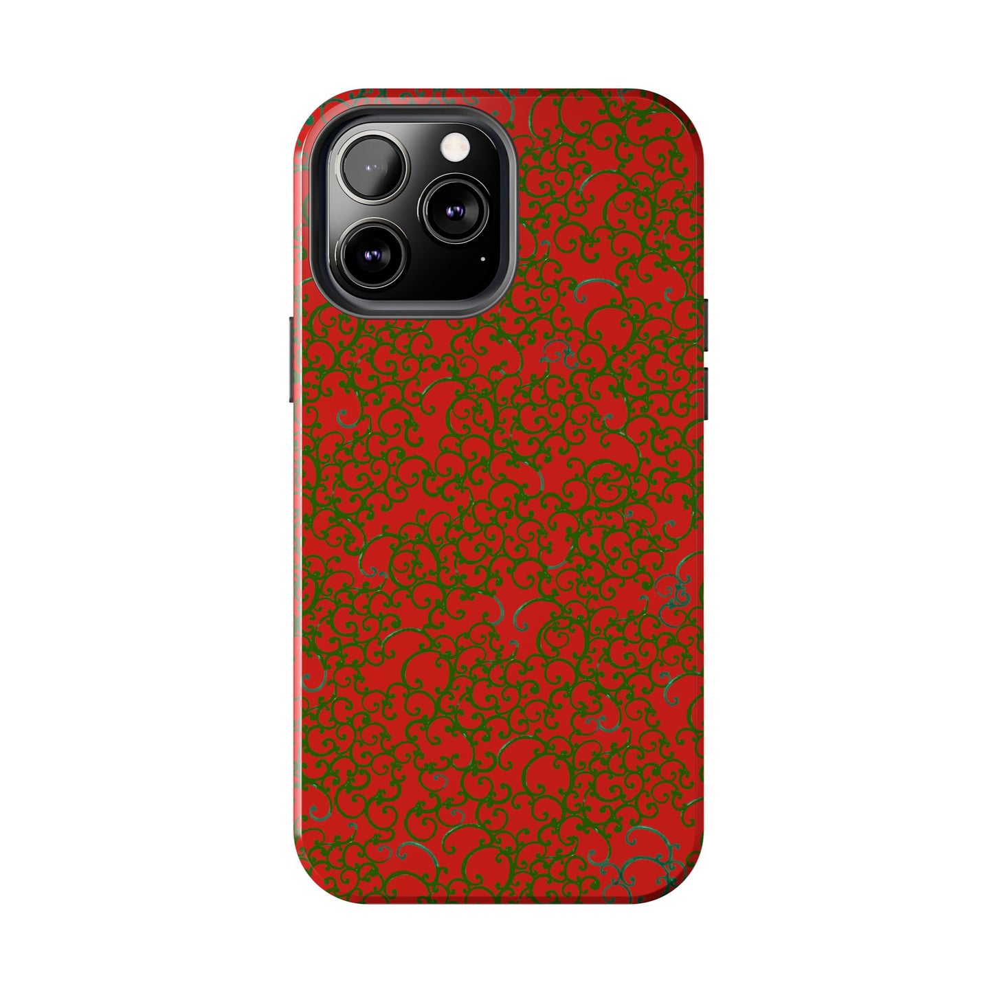 Scrollie Red / Green Phone Case