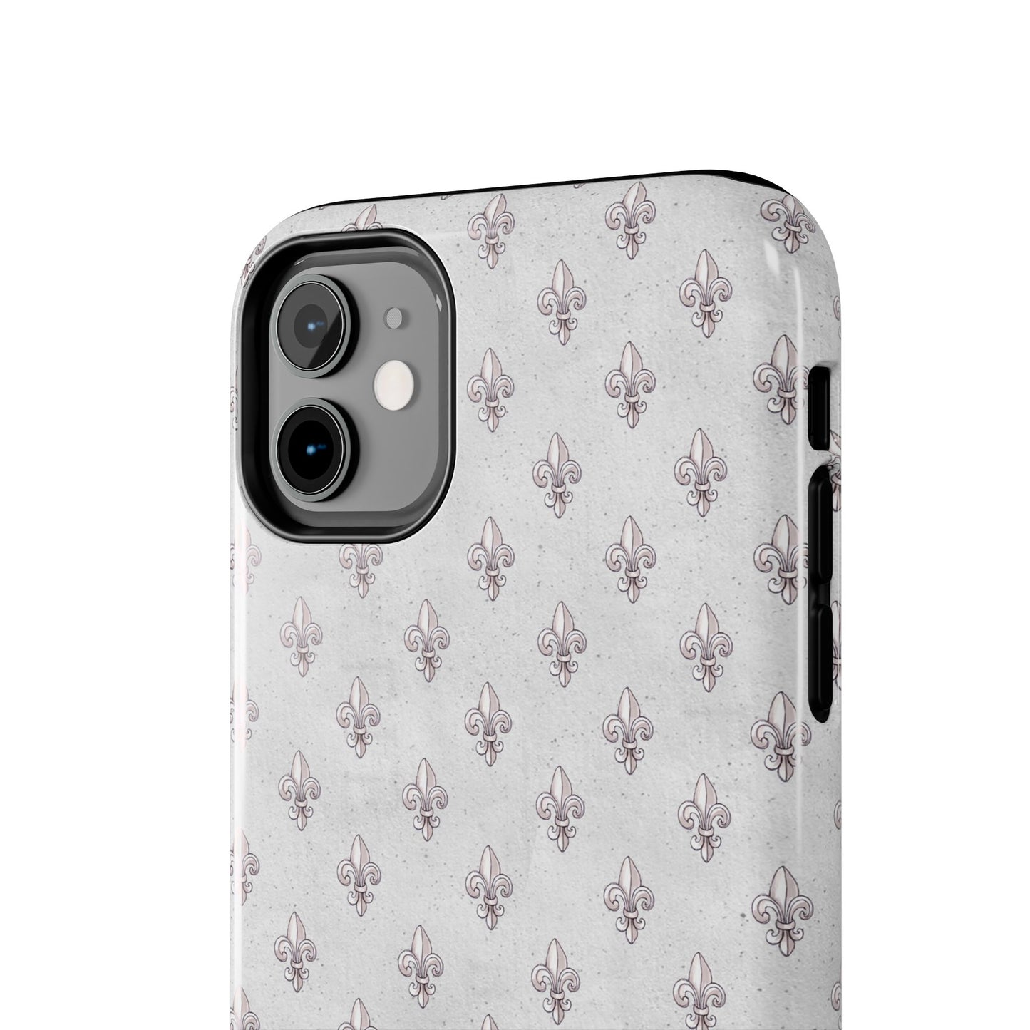 Fleurs Silver Phone Case