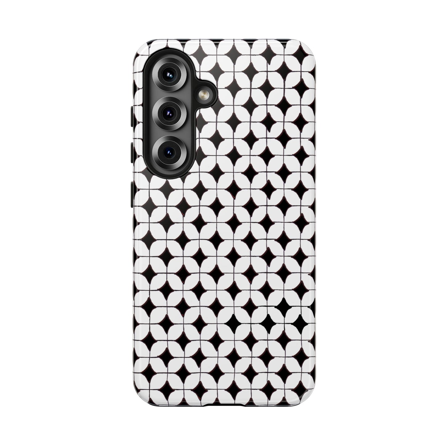 Tile-ish Black Phone Case