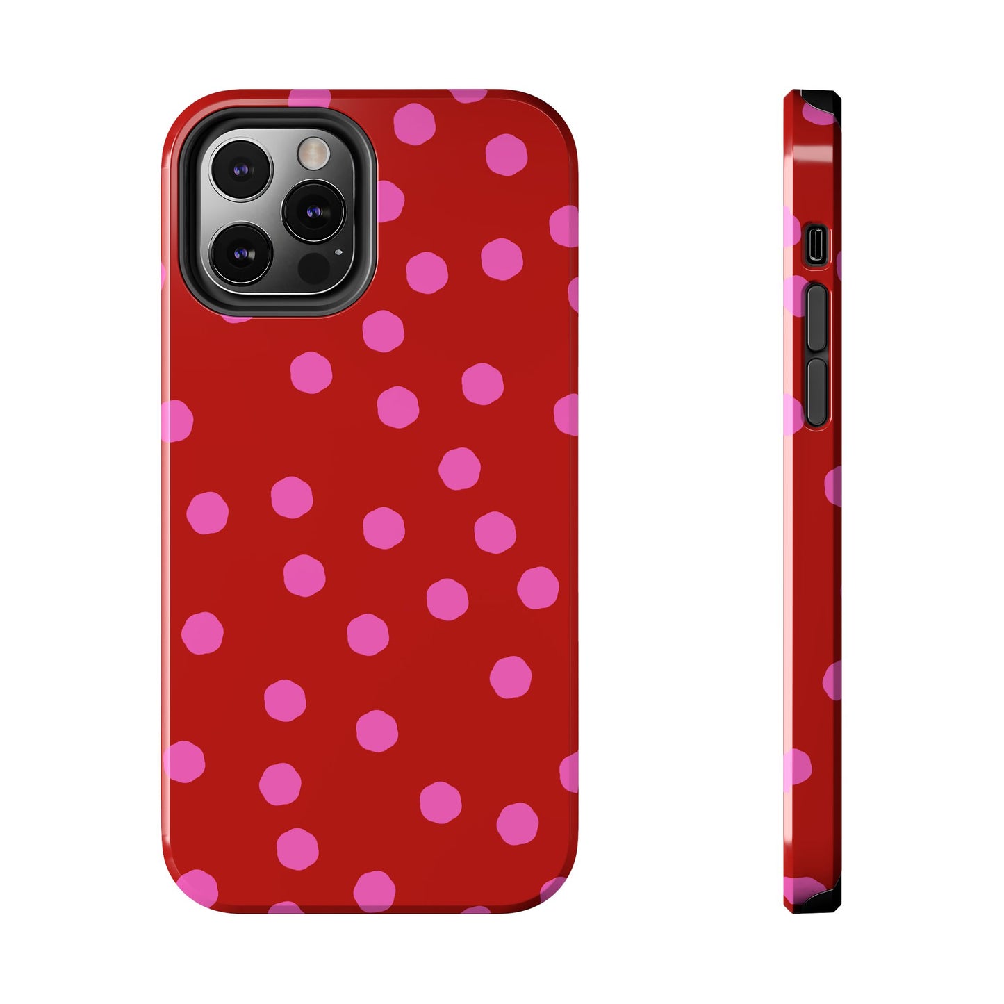Jumbo Dots Red / Pink Phone Case