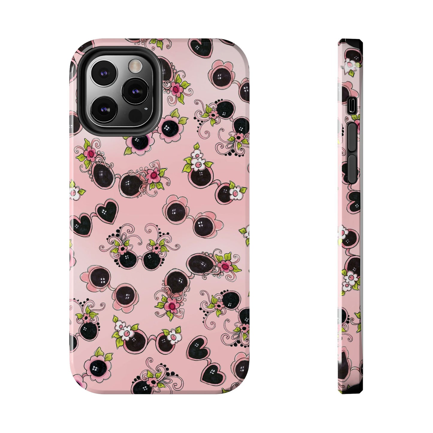 Tossed Shades Pink Phone Case