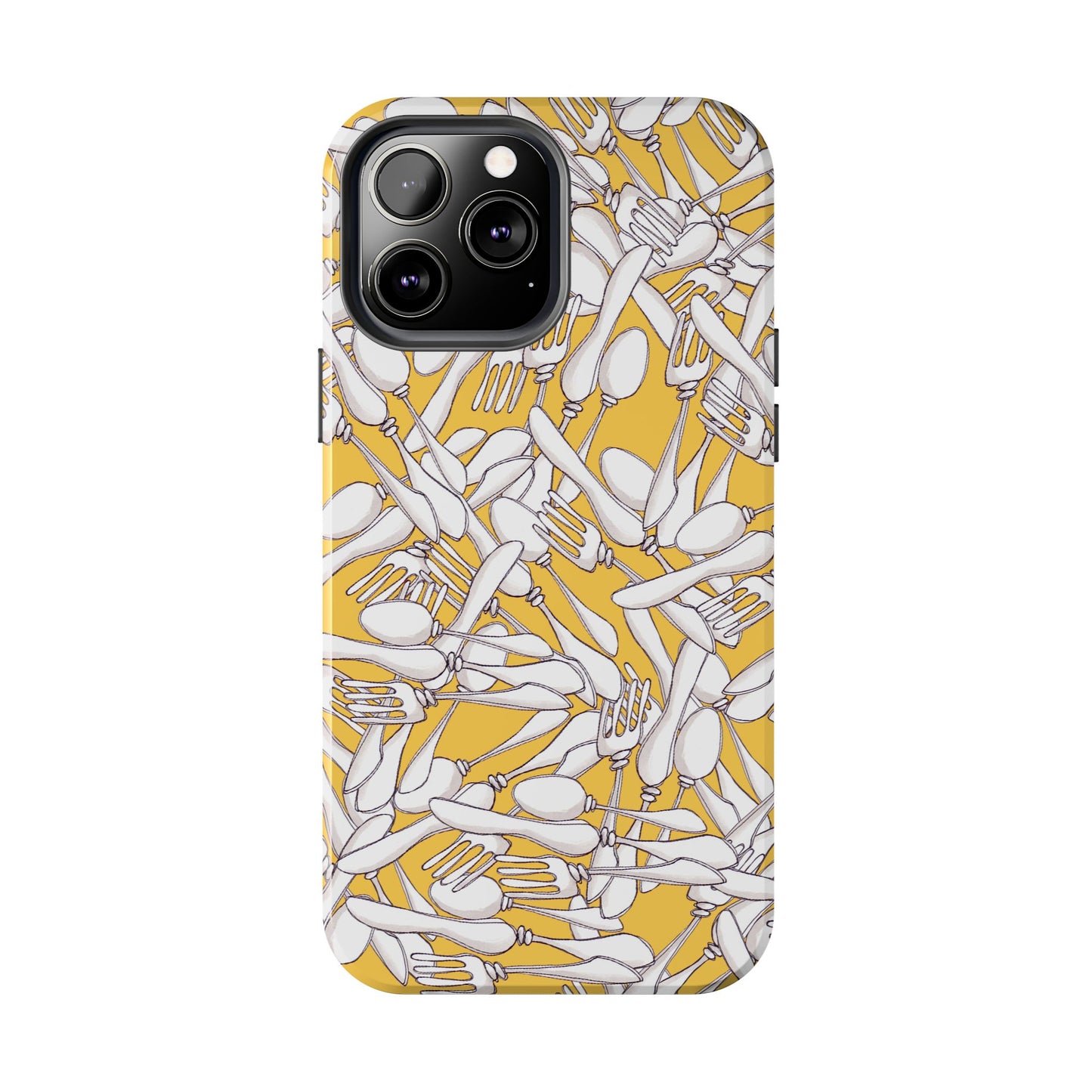 Silverware Wars Yellow Phone Case