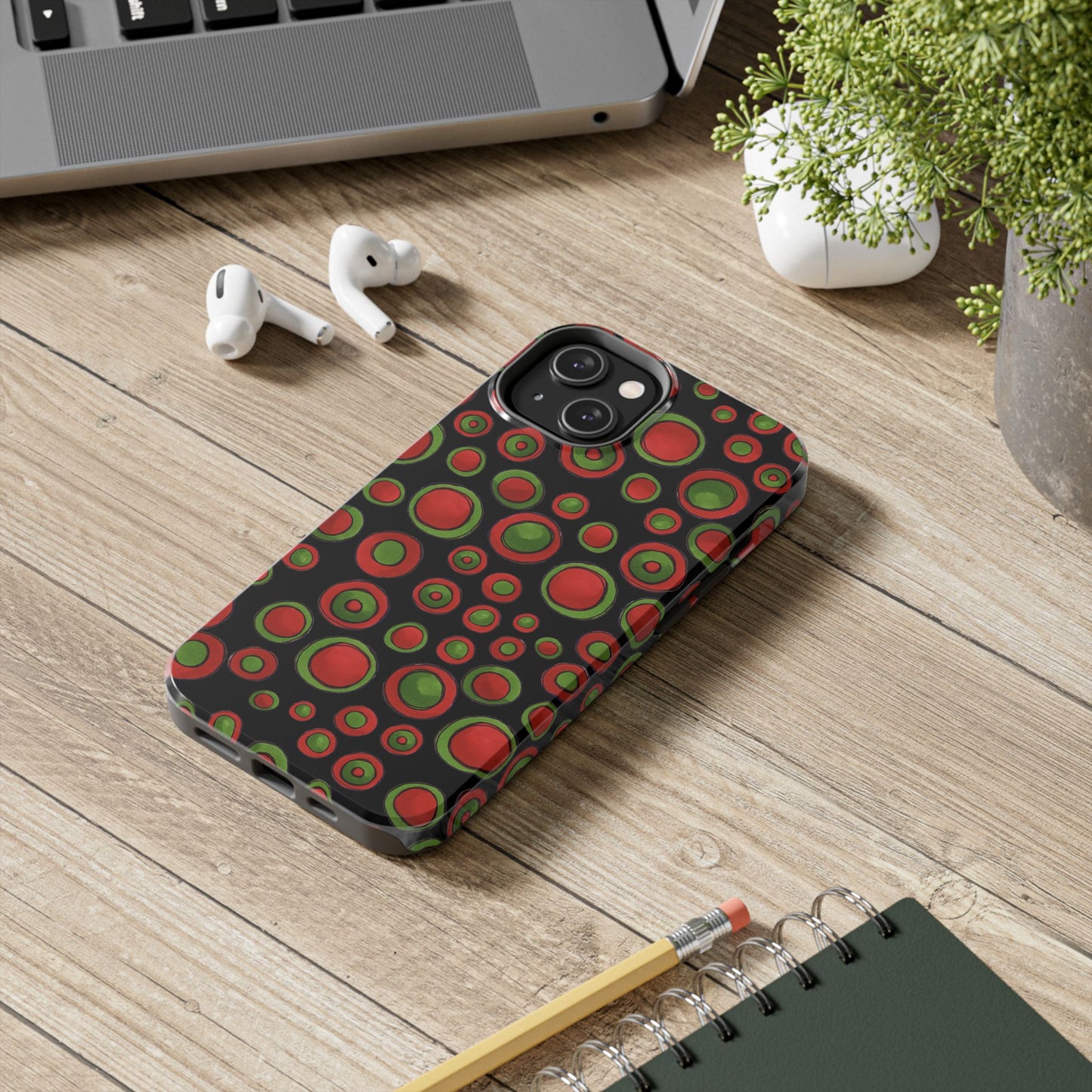 Holidot Black Phone Case