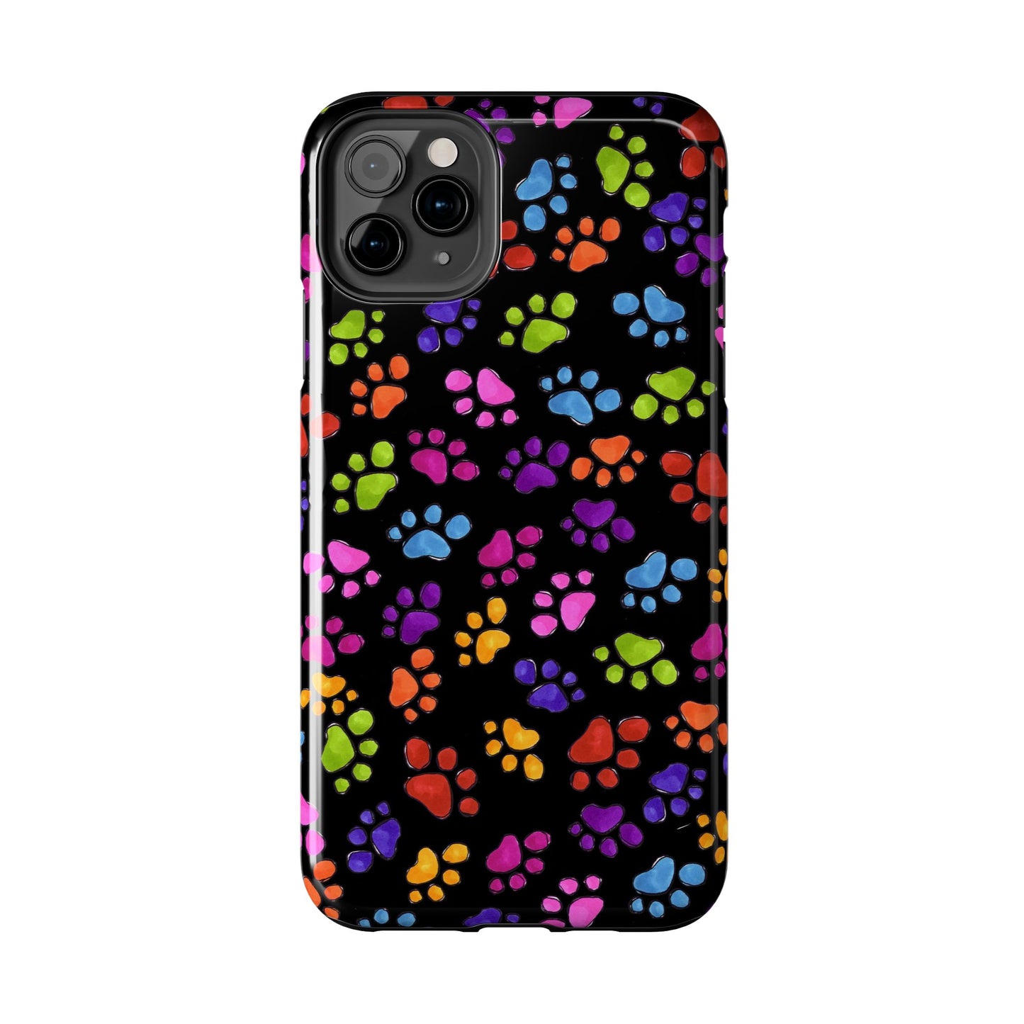 Fancy Paws Black Phone Case