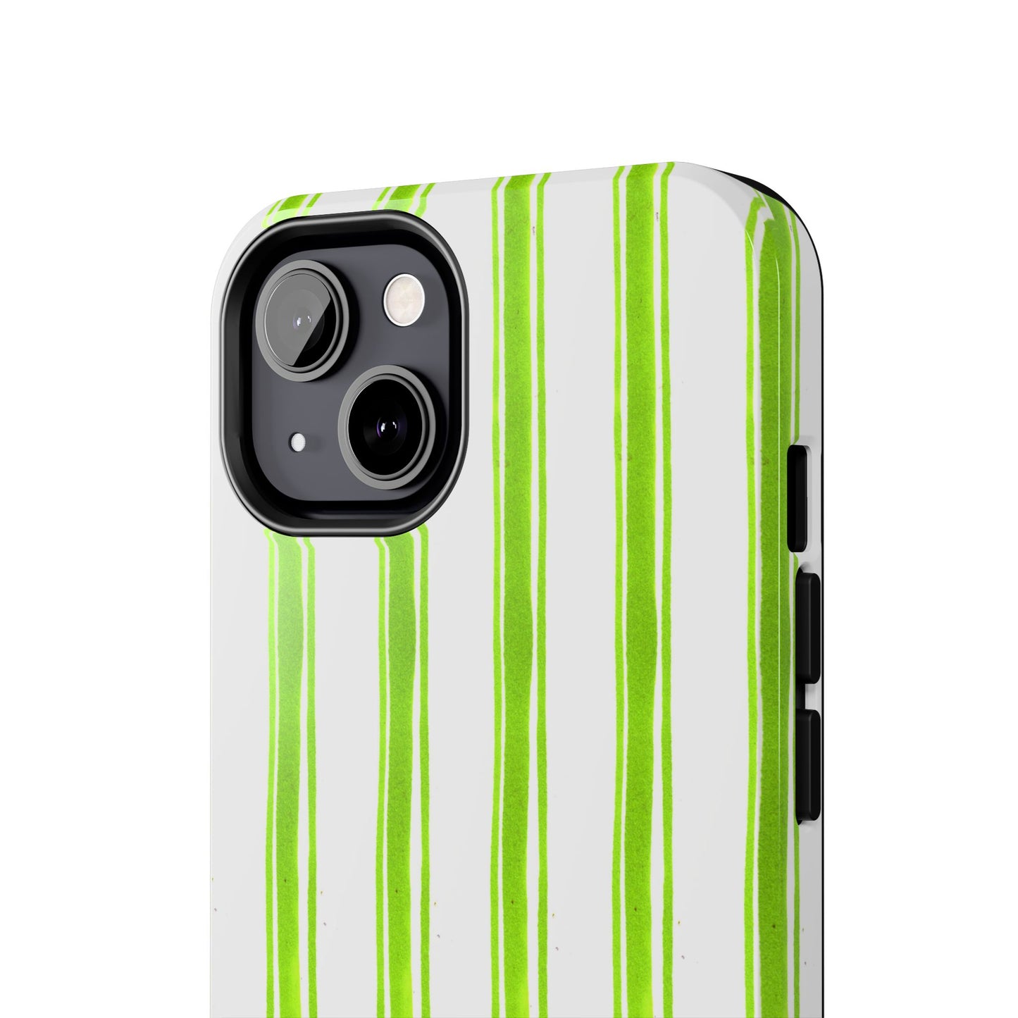 Awning Stripe Lime Phone Case