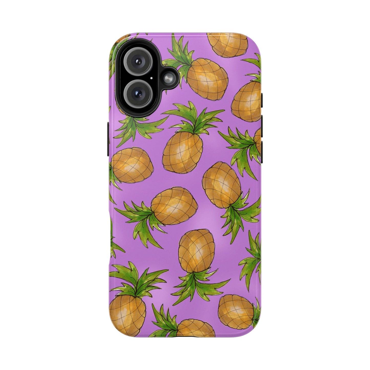 Pineapple Toss Lilac Phone Case