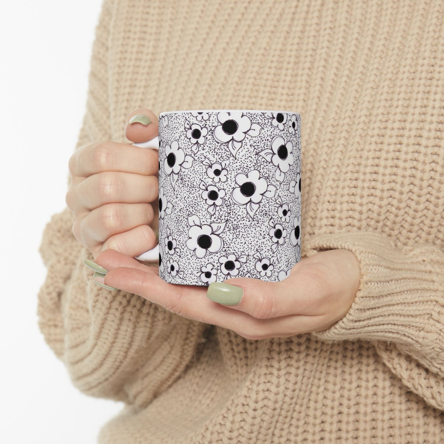 Daisies & Stipple Cup
