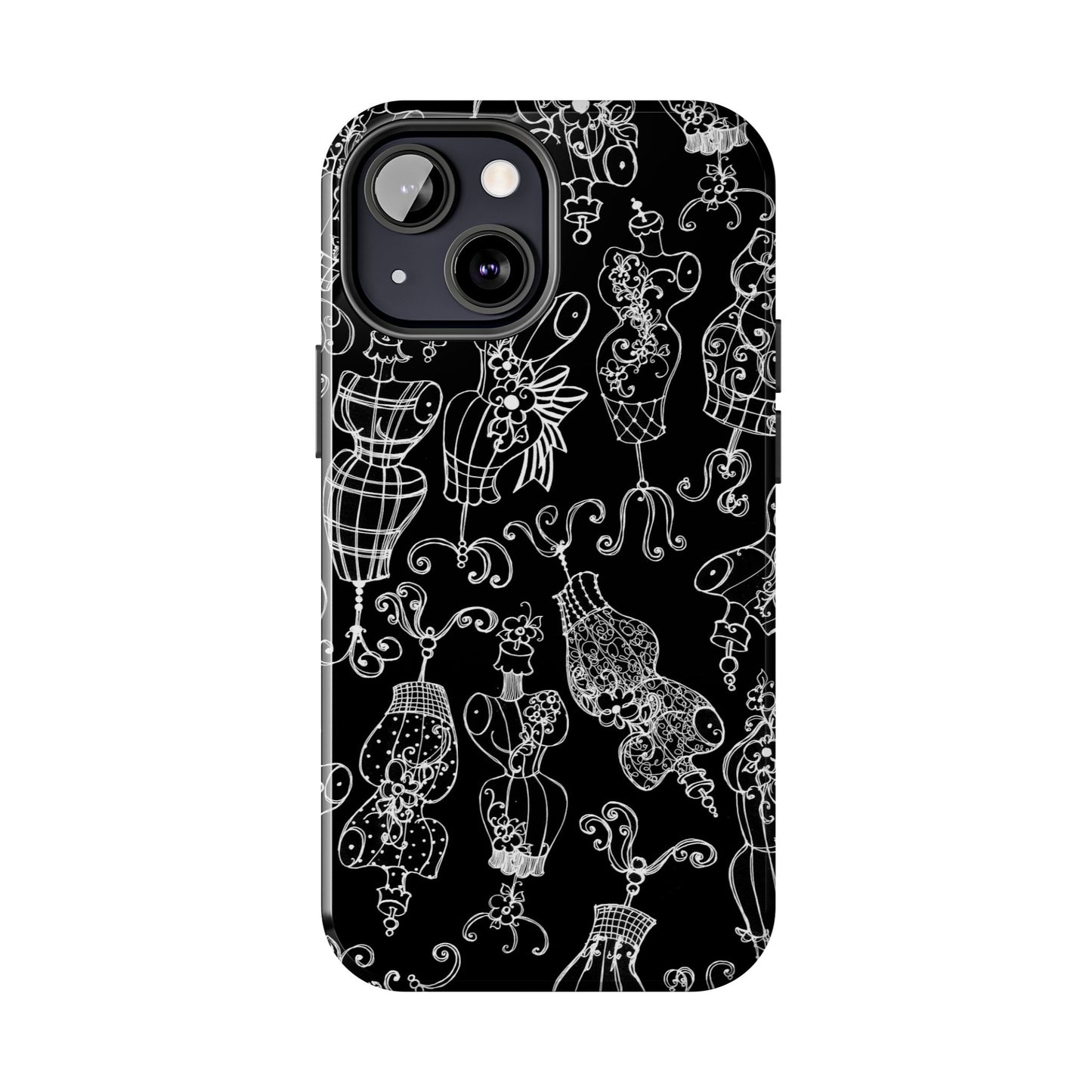 Mannequinique Black / White Phone Case