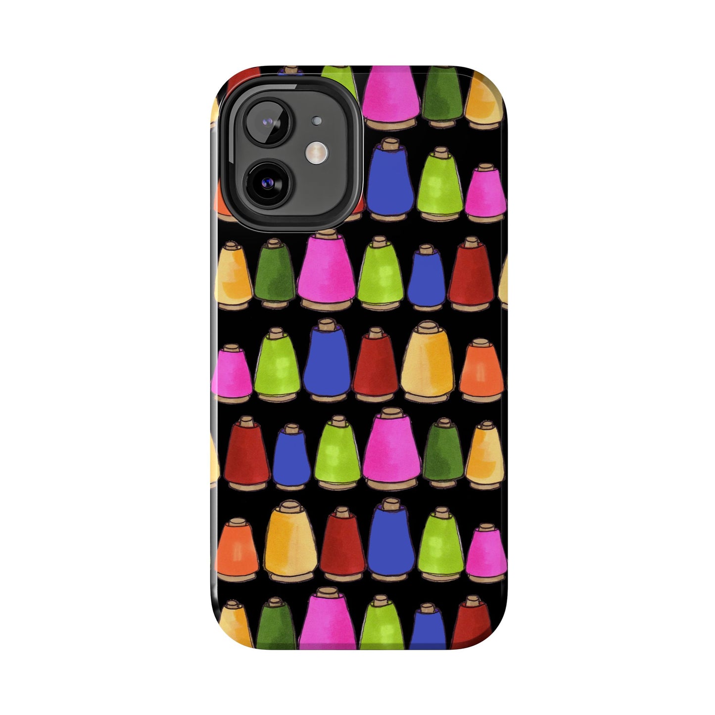 Coneiferous Black / Multi Phone Case