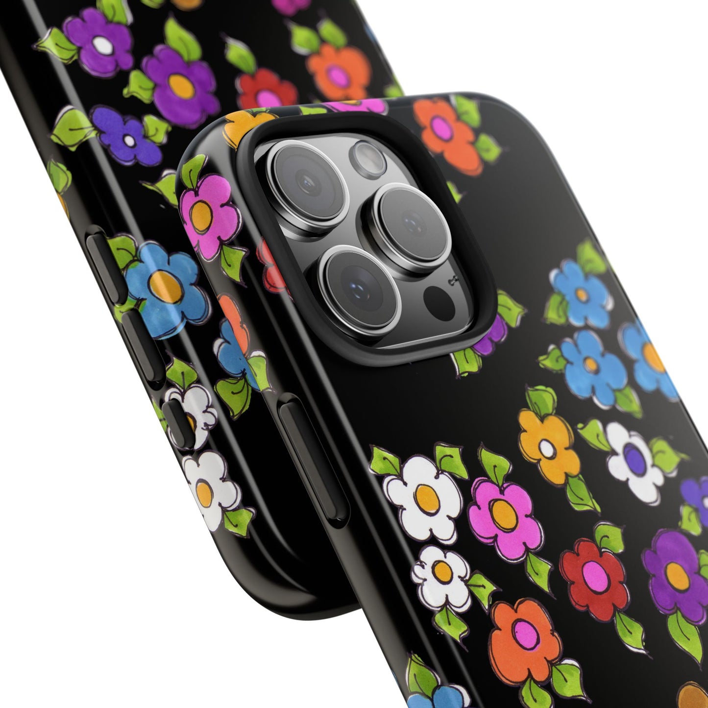 Fancy Dog Daisies Phone Case