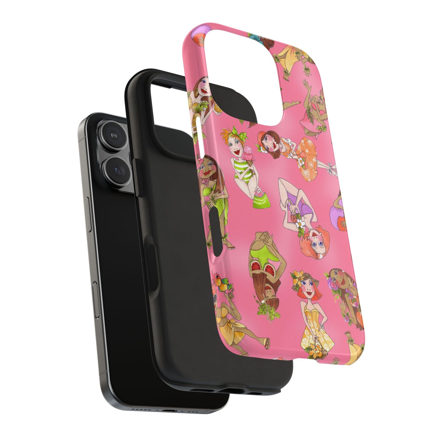 Island Toss Pink Phone Case