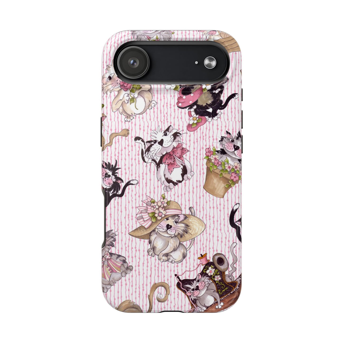 Fancy Cats Pink Phone Case