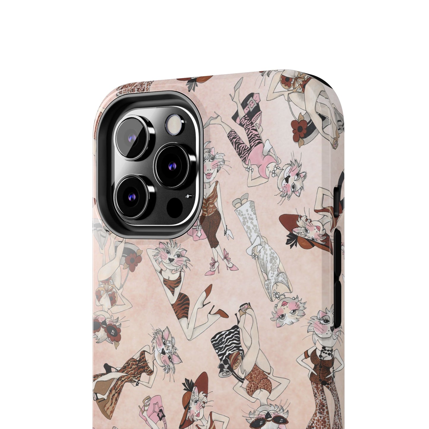 Spotted Lilies Pink Phone Case