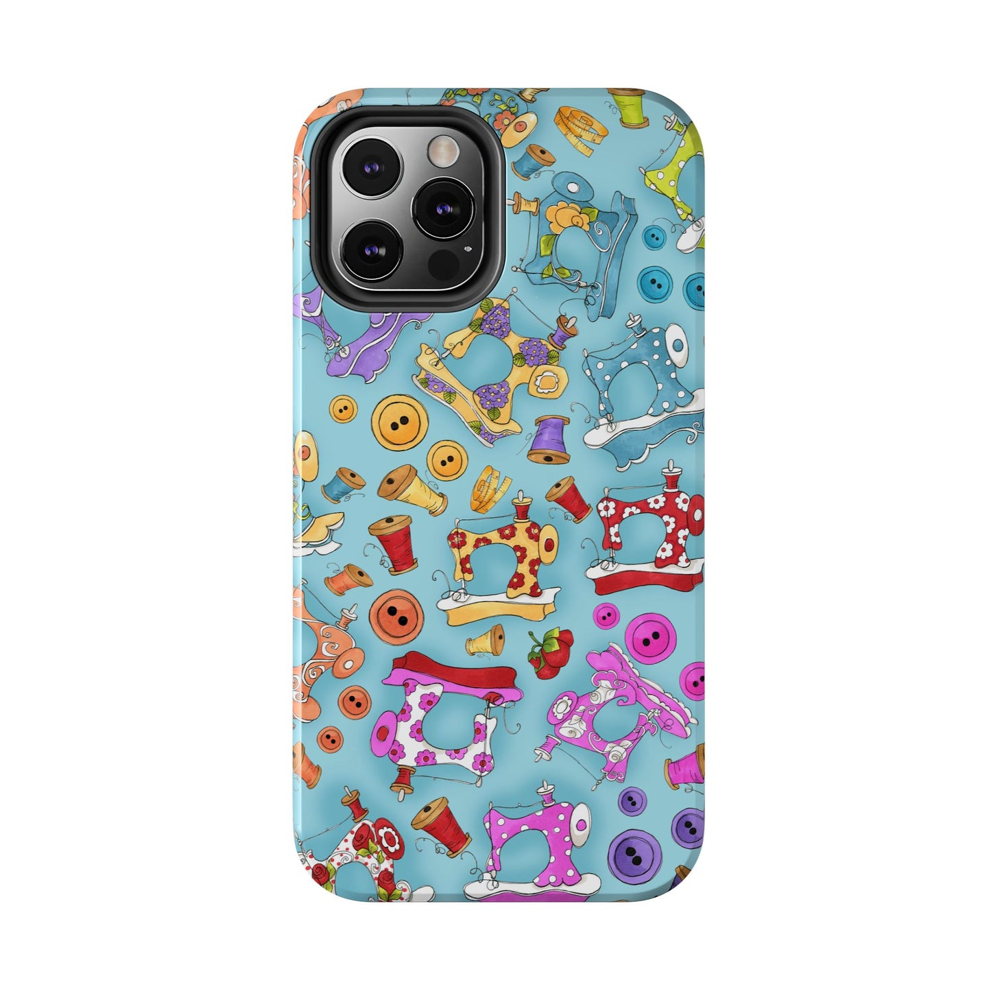 Sew Assorted Turquoise Phone Case